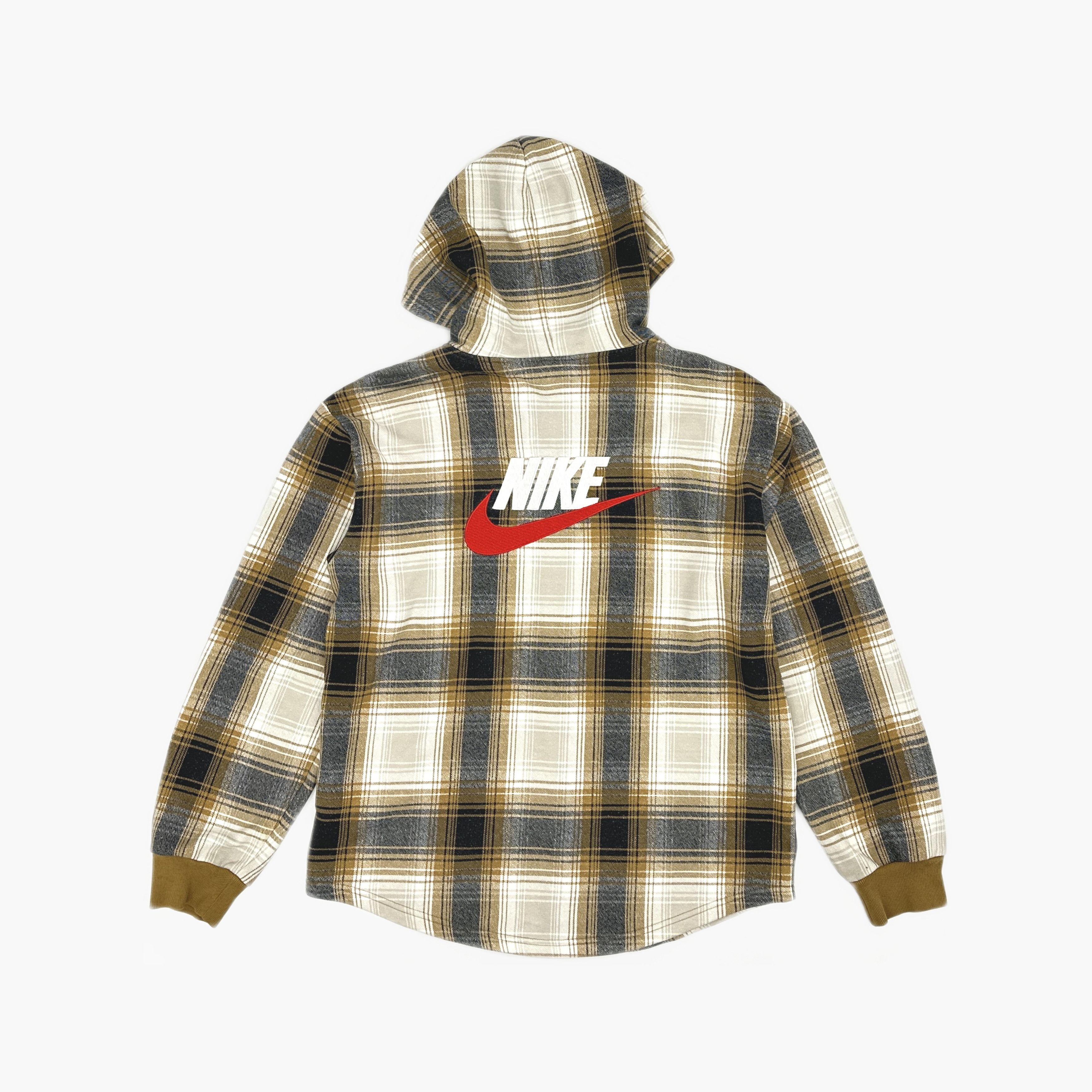 Supreme Supreme x Nike Plaid Hooded Shirt Size M Size US M / EU 48-50 / 2 - 2 Thumbnail