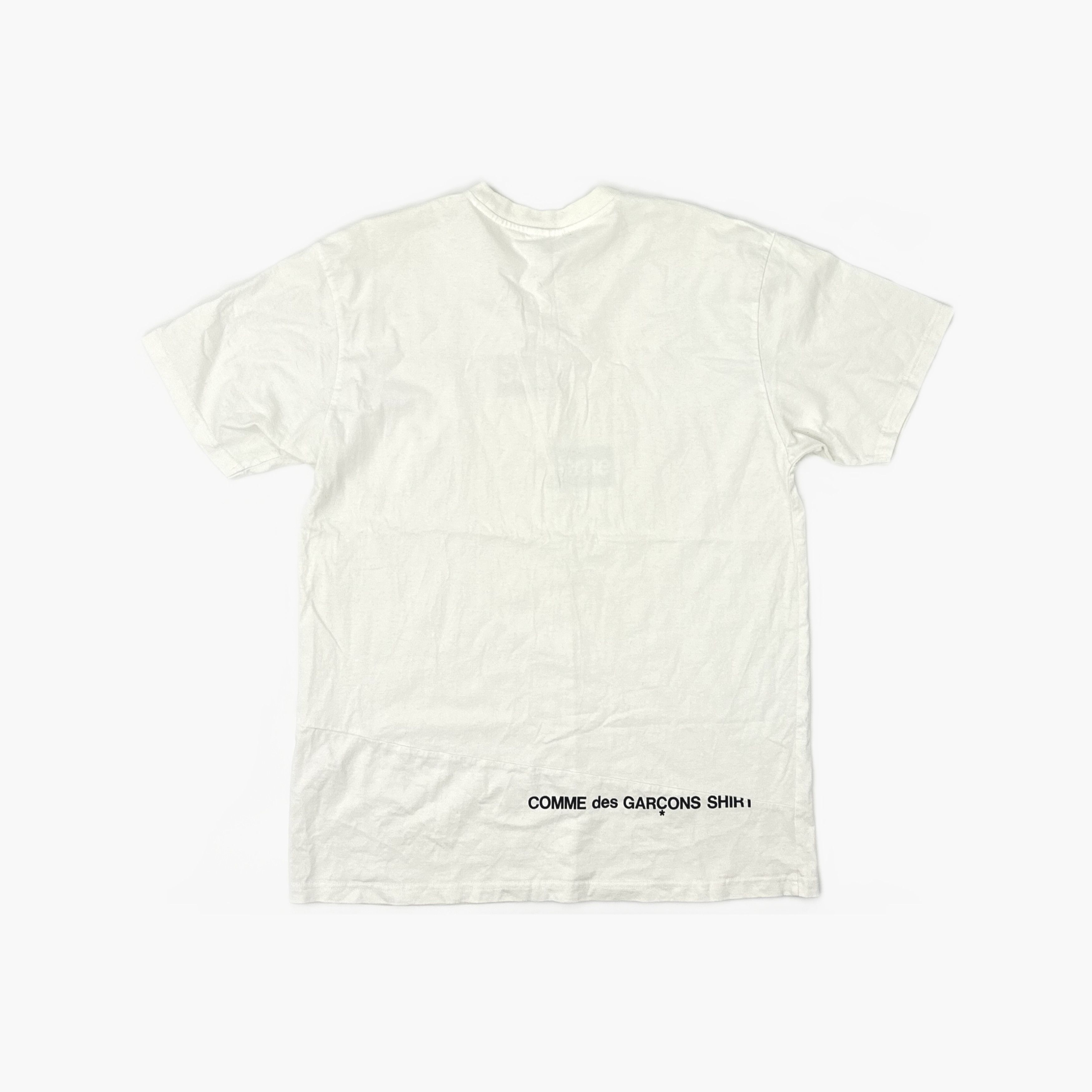 Supreme Supreme x Comme des Garcons SHIRT Split Box Logo Tee XL Size US XL / EU 56 / 4 - 2 Thumbnail