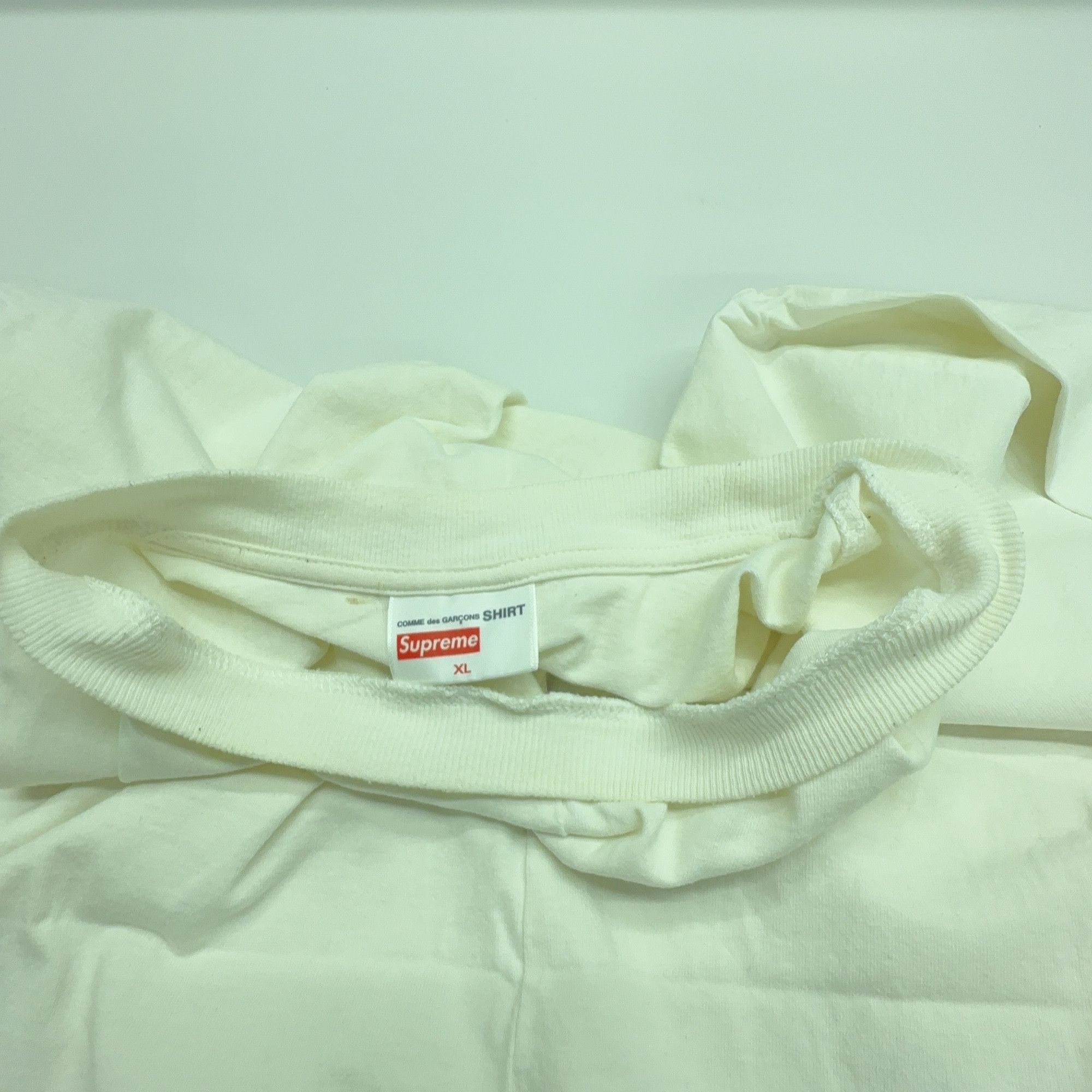 Supreme Supreme x Comme des Garcons SHIRT Split Box Logo Tee XL Size US XL / EU 56 / 4 - 6 Thumbnail