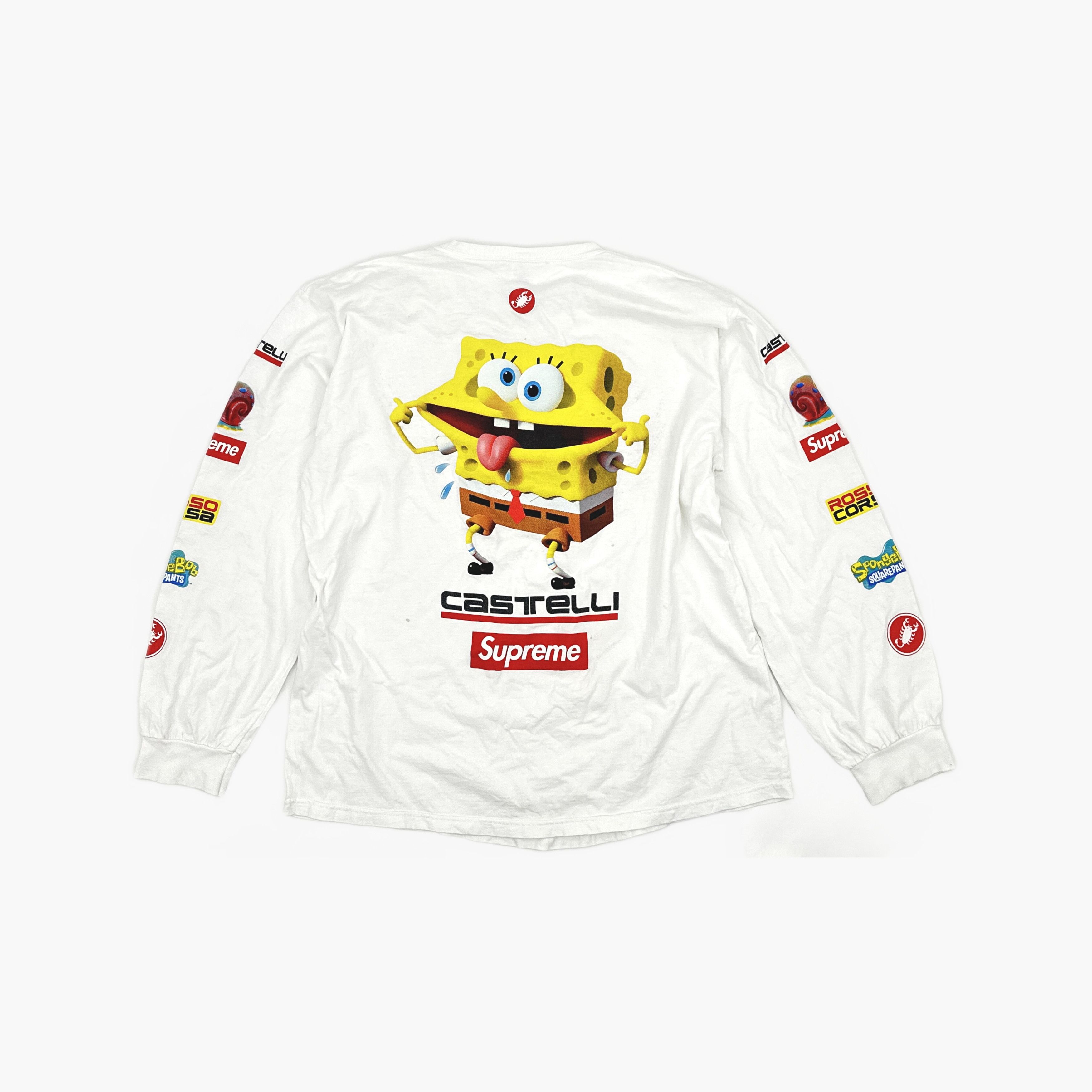 Supreme Supreme x Castelli SpongeBob Long Sleeve Tee Size XL Size US XL / EU 56 / 4 - 2 Thumbnail