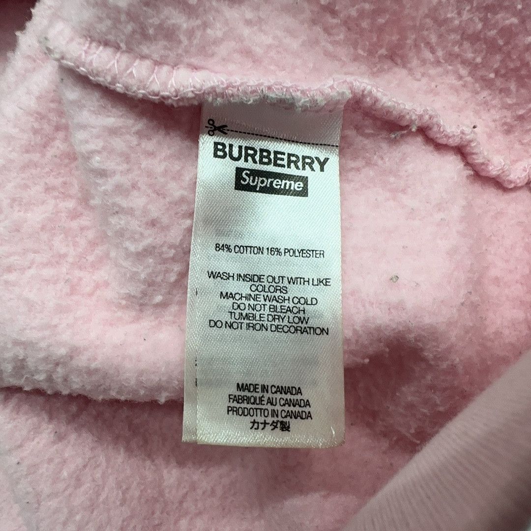 Supreme Supreme x Burberry Box Logo Hoodie Size M Size US M / EU 48-50 / 2 - 4 Thumbnail