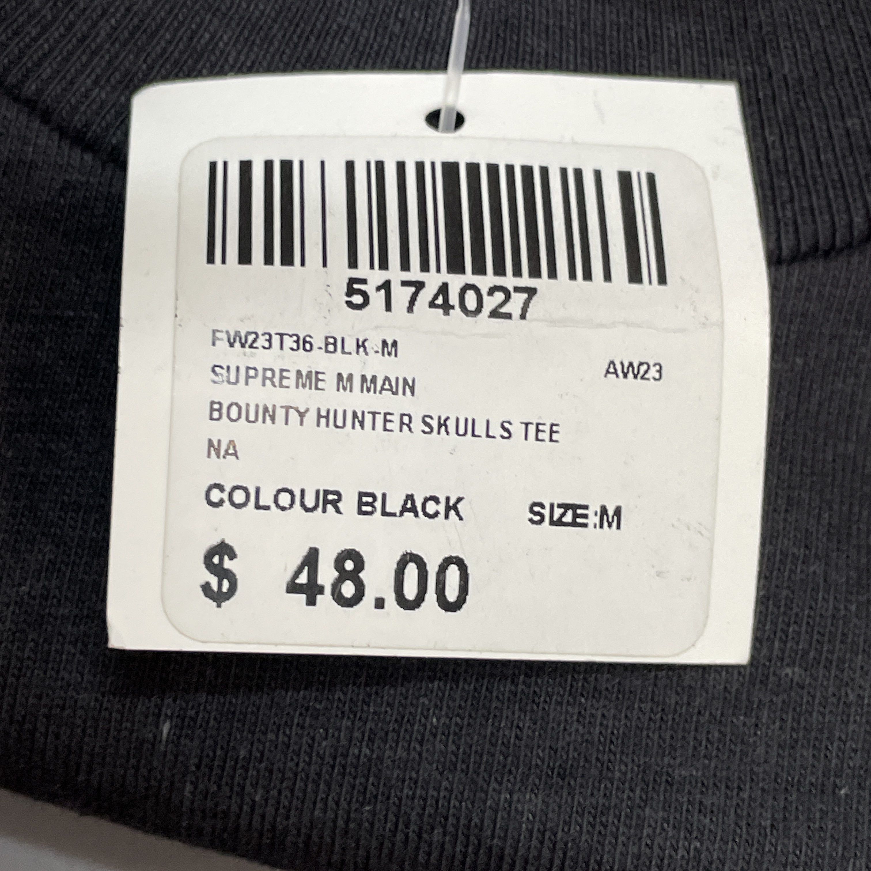 Supreme Supreme x Bounty Hunter Skulls T-Shirt Size M Size US M / EU 48-50 / 2 - 5 Thumbnail