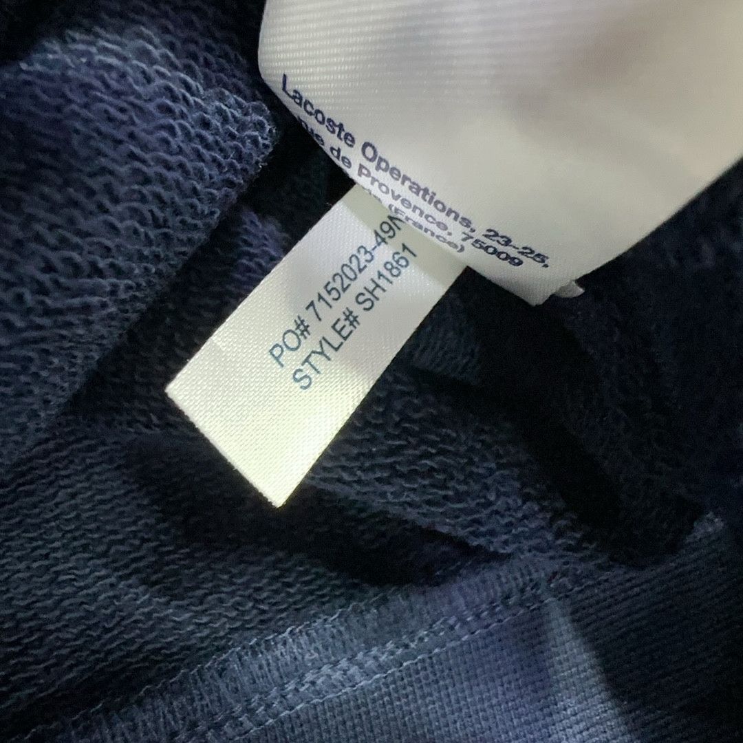 Supreme Supreme x Lacoste Logo Panel Hoodie Size L Size US L / EU 52-54 / 3 - 5 Thumbnail