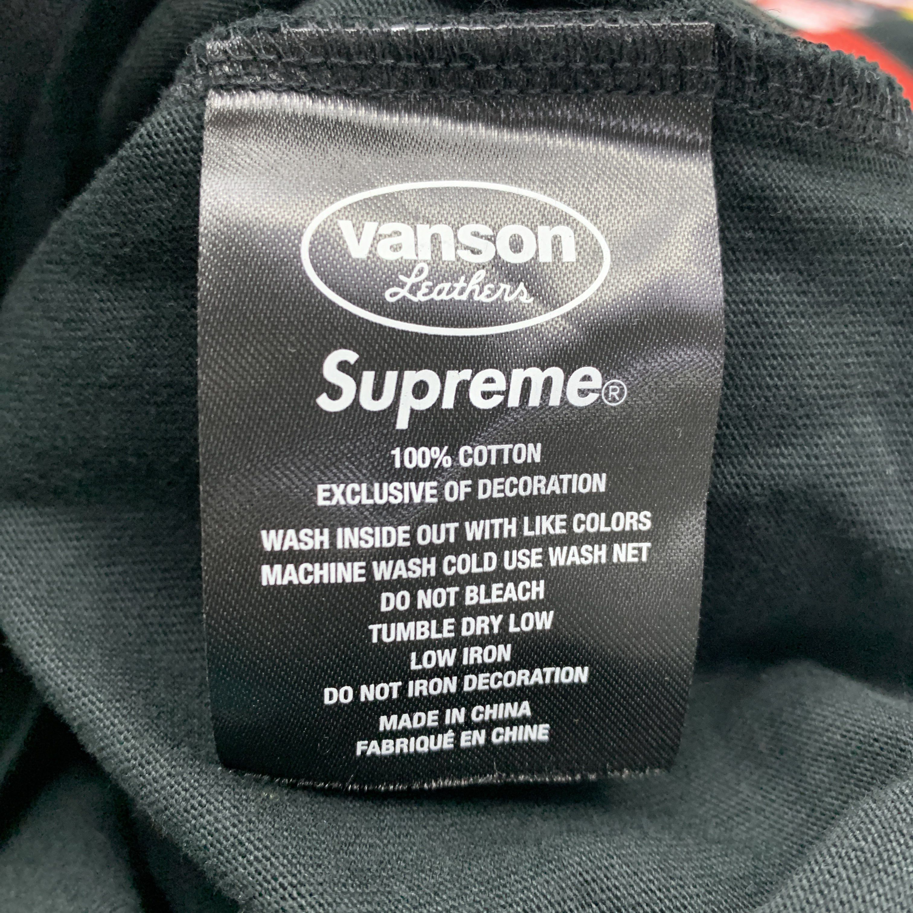 Supreme Supreme x Vanson Leathers Racing L/S Top Size M Size US M / EU 48-50 / 2 - 3 Thumbnail