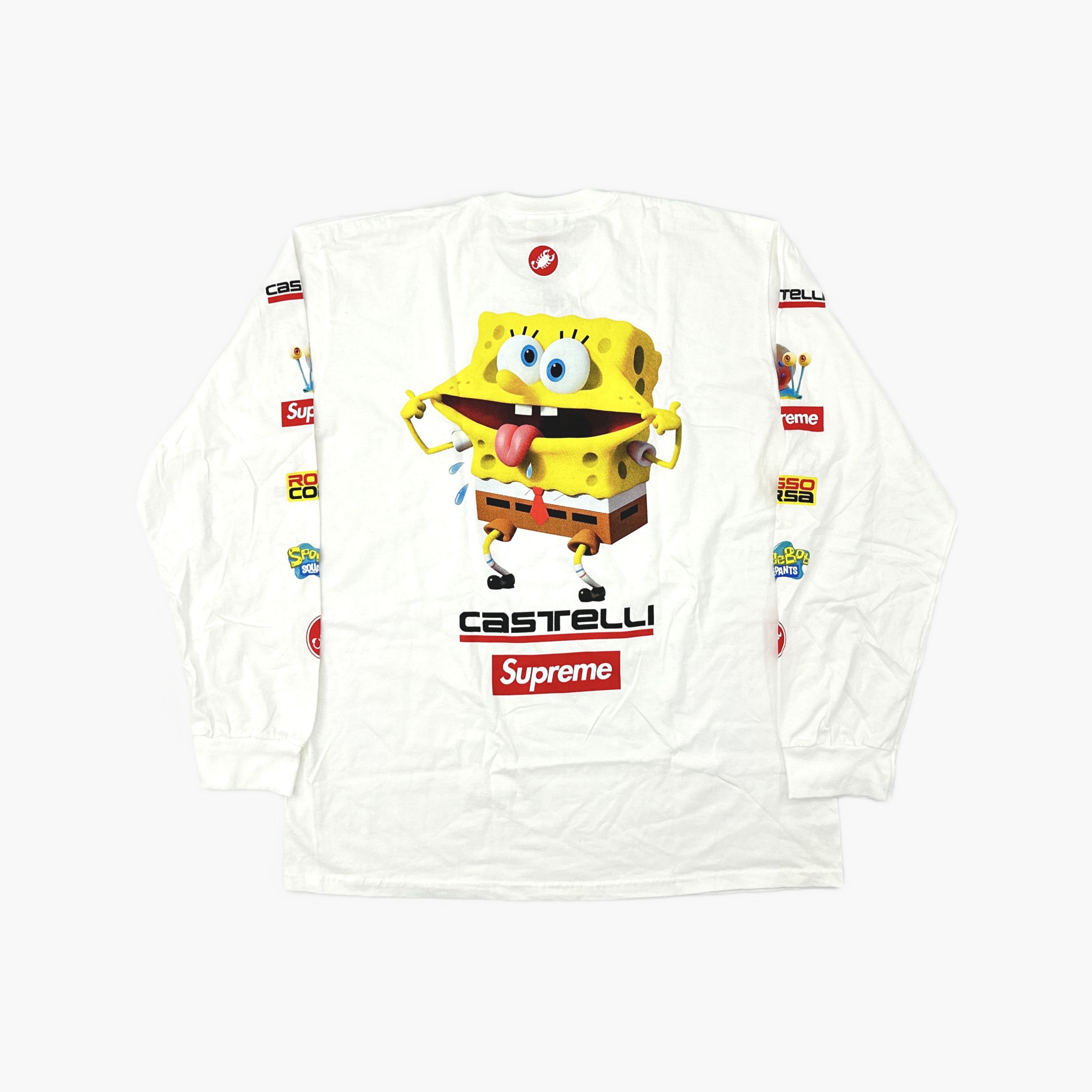 Supreme Supreme x Castelli x Spongebob Long Sleeve T-Shirt XL Size US XL / EU 56 / 4 - 2 Thumbnail