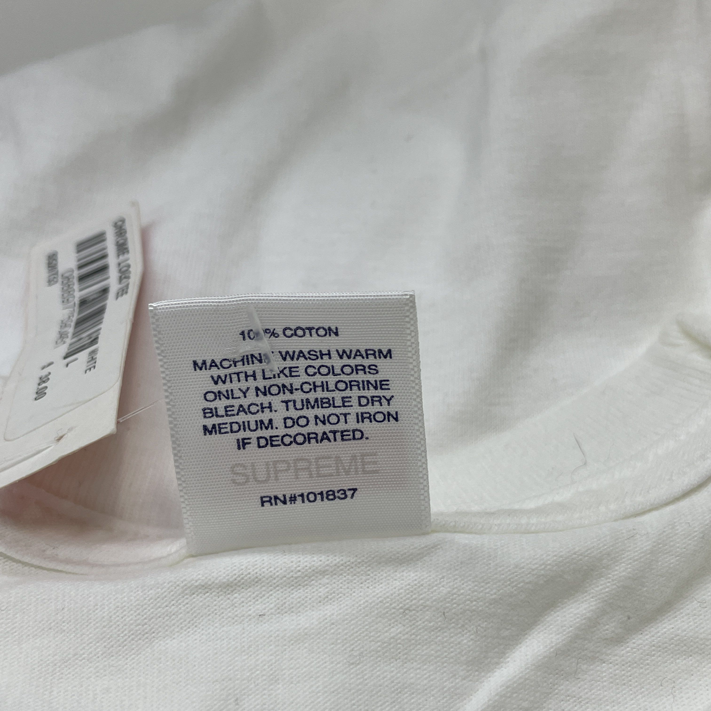 Supreme Supreme Chrome Logo T-Shirt Size L Size US L / EU 52-54 / 3 - 4 Thumbnail