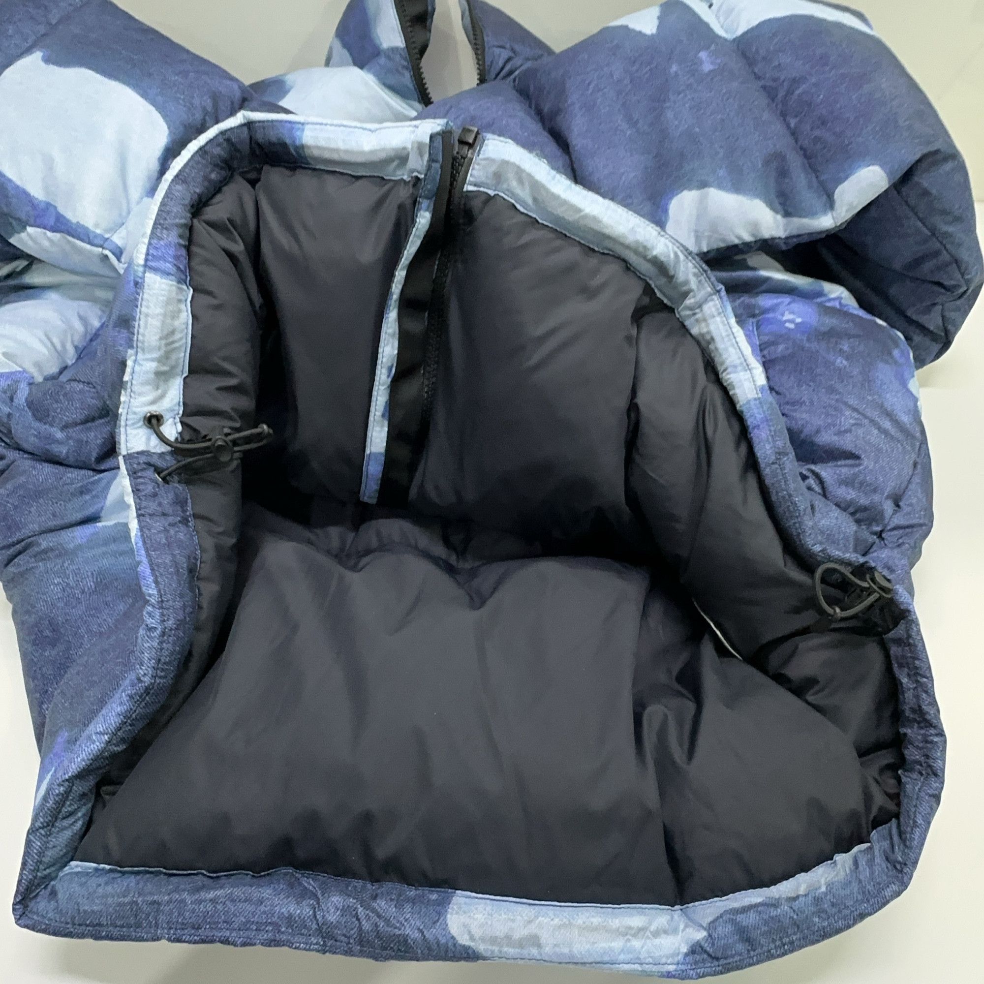 Supreme Supreme x The North Face Bleached Denim Nuptse Jacket L Size US L / EU 52-54 / 3 - 7 Thumbnail