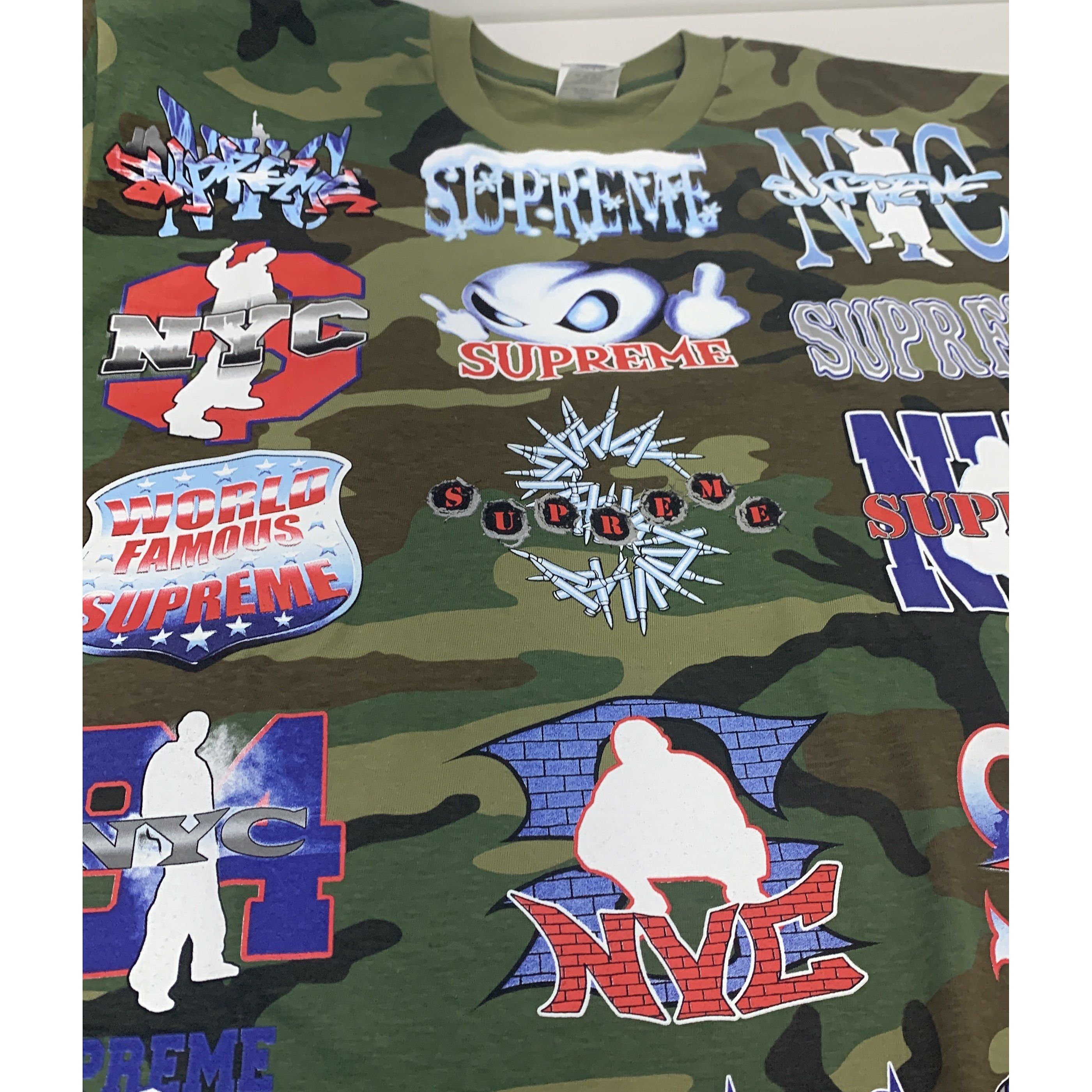 Supreme Supreme Flash Graphic T-Shirt Size M Size US M / EU 48-50 / 2 - 2 Thumbnail