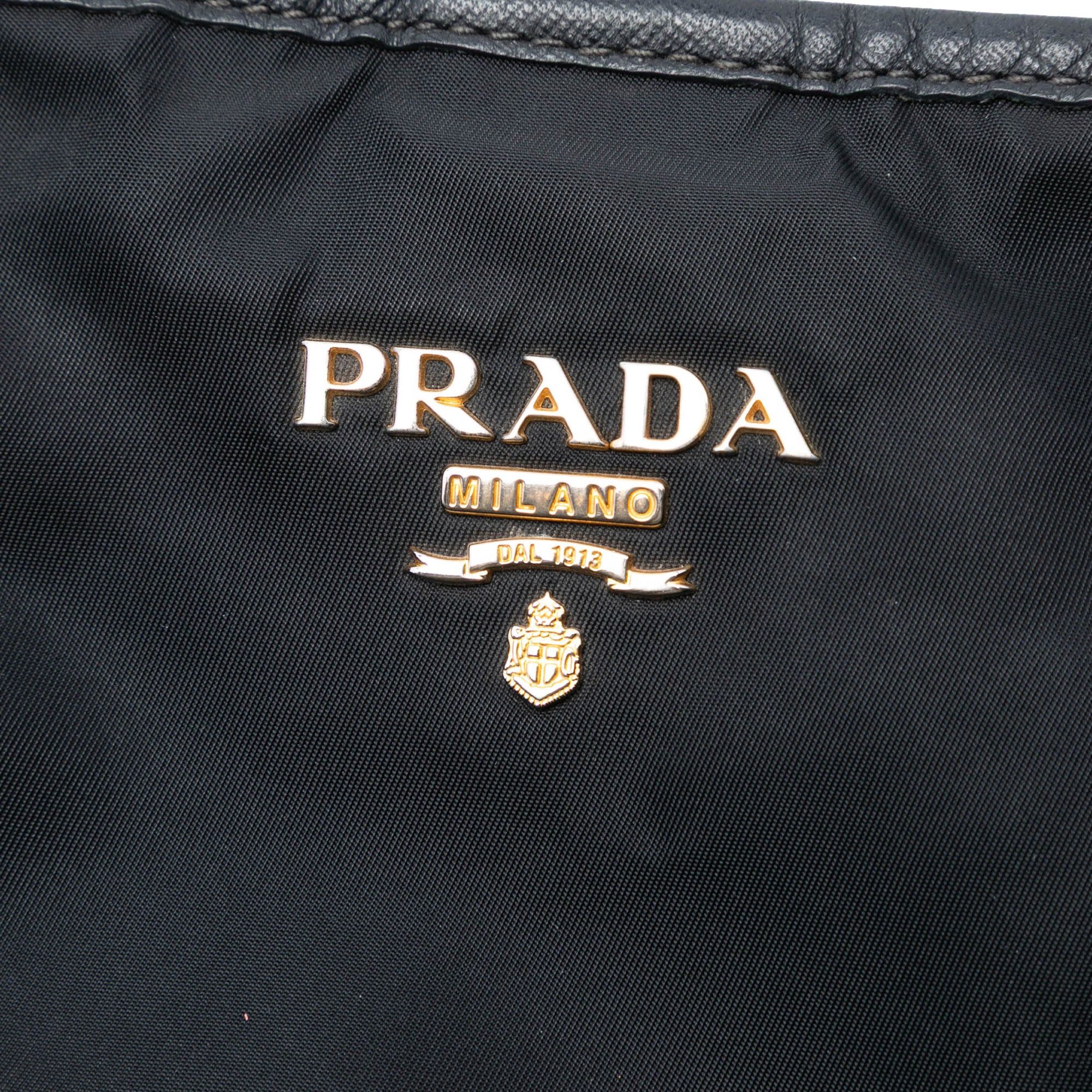 Prada Saffiano Trimmed Tessuto Tote Size ONE SIZE - 5 Thumbnail
