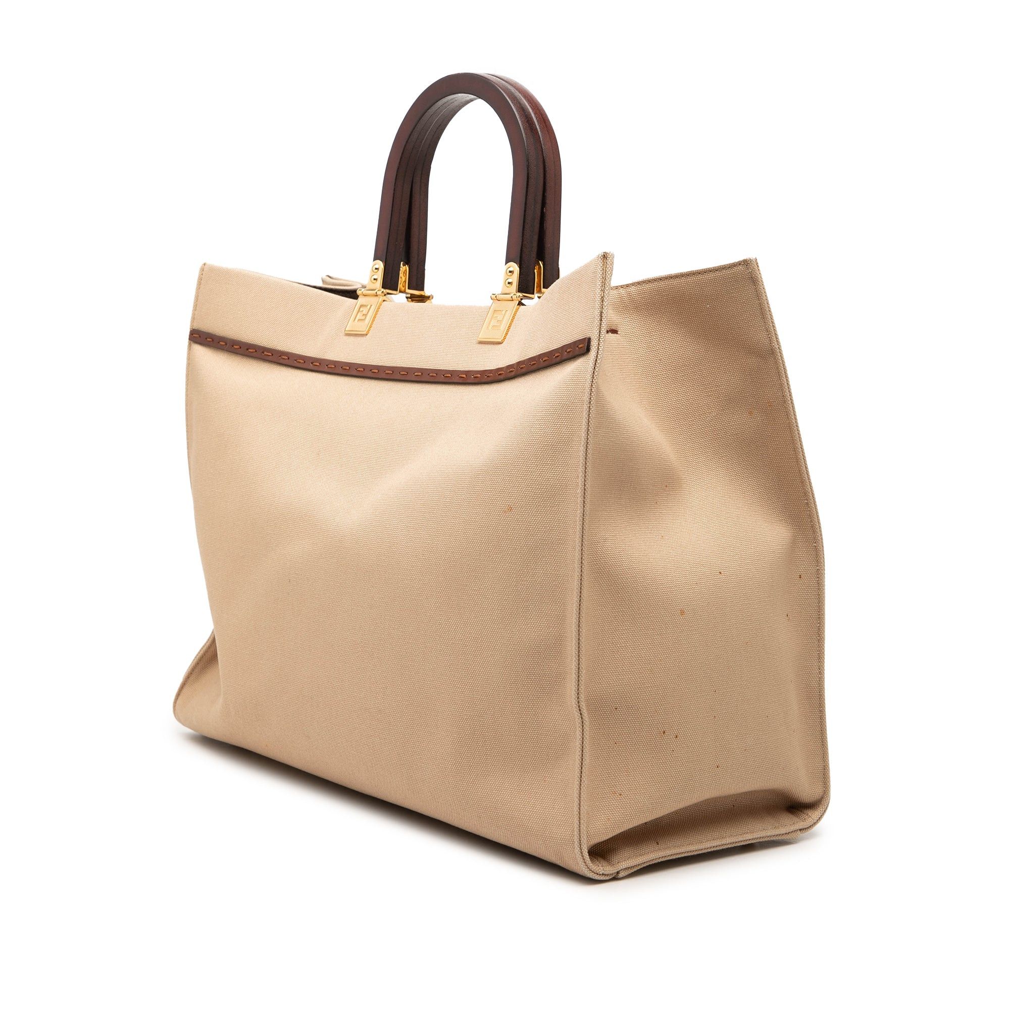 Fendi Medium Canvas Sunshine Shopper Tote Size ONE SIZE - 2 Thumbnail