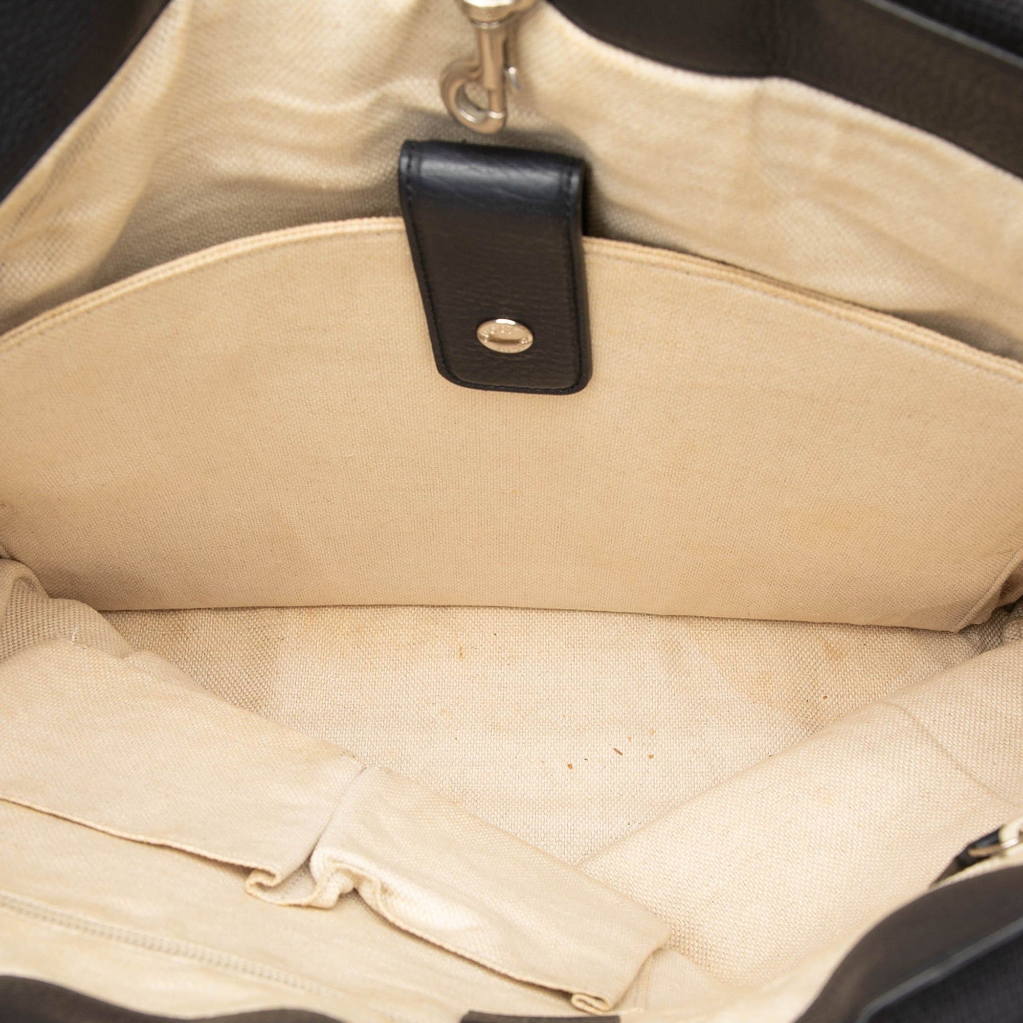 Gucci Calfskin Web Tote Size ONE SIZE - 4 Thumbnail