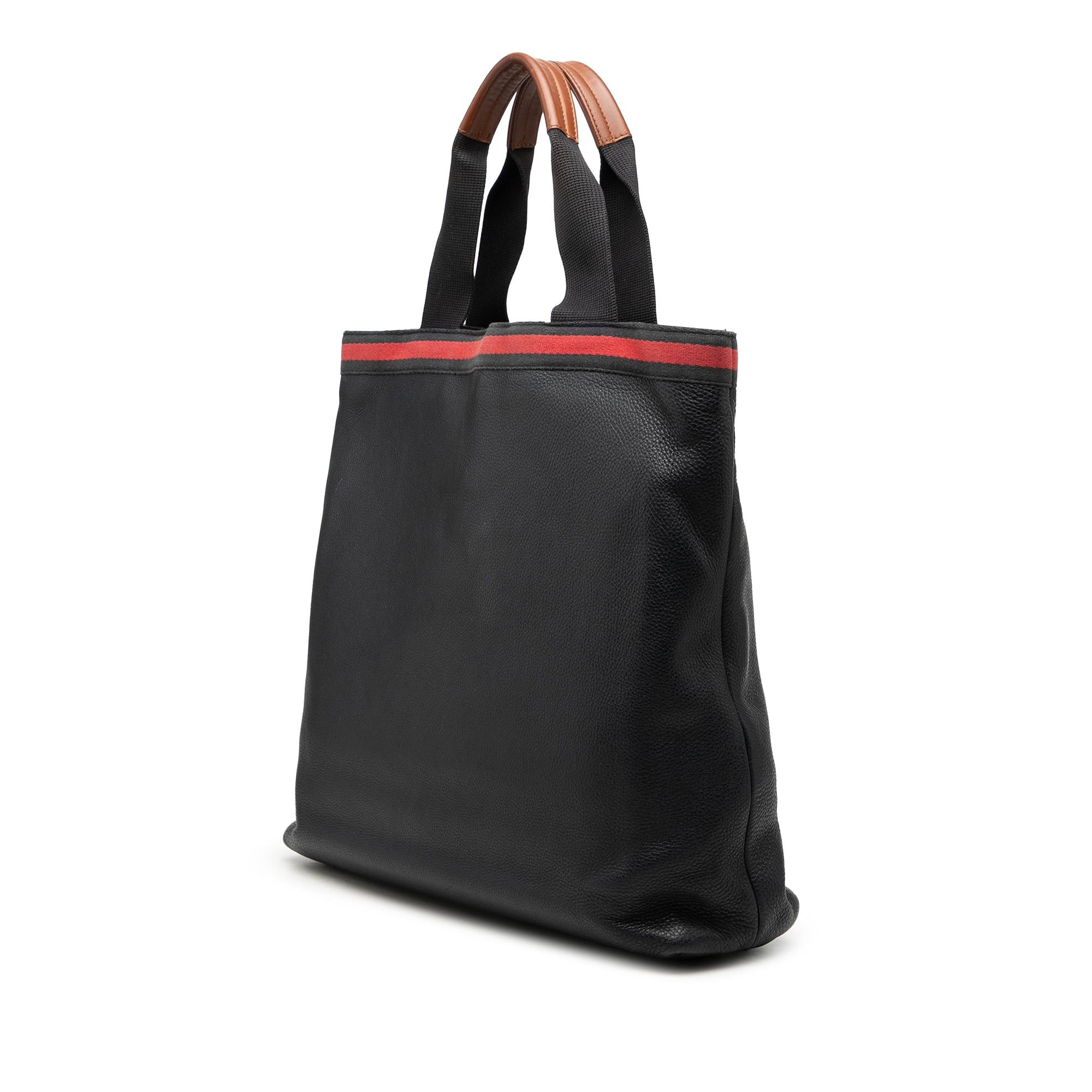Gucci Calfskin Web Tote Size ONE SIZE - 2 Thumbnail