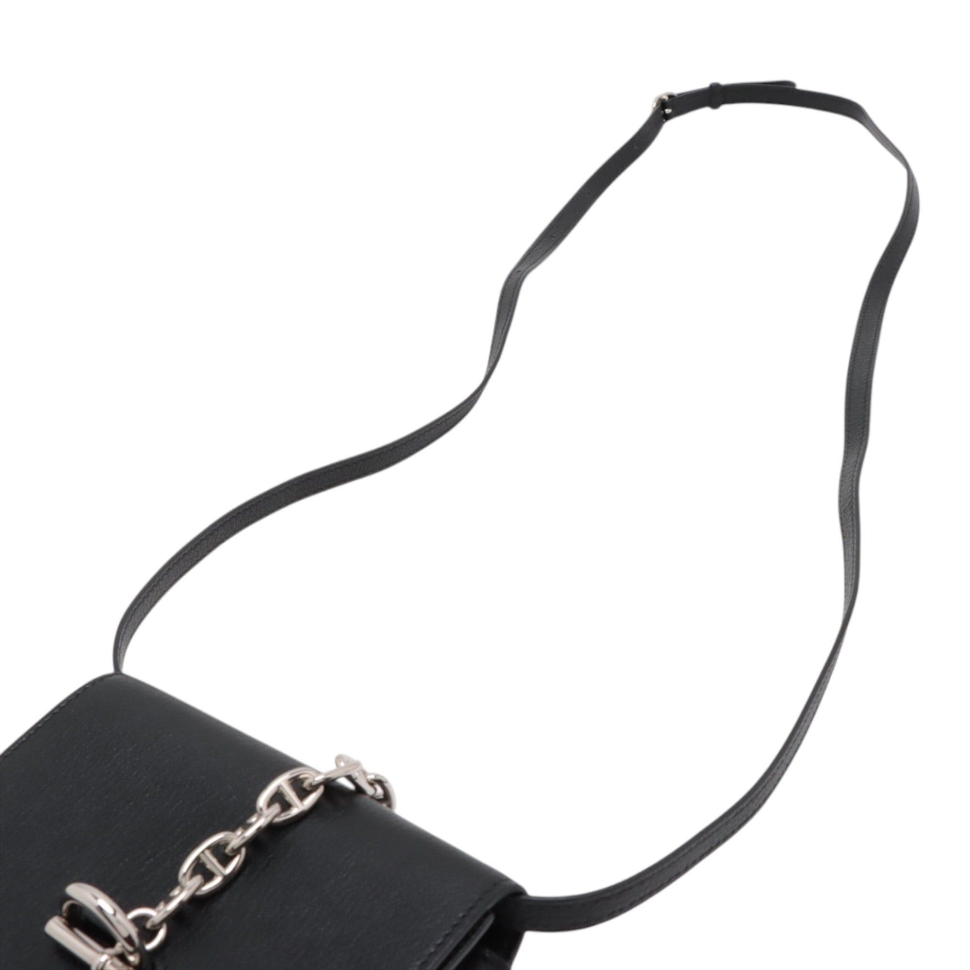 Hermes Chevre Mysore Chaine d Ancre Compact Wallet Size ONE SIZE - 10 Thumbnail
