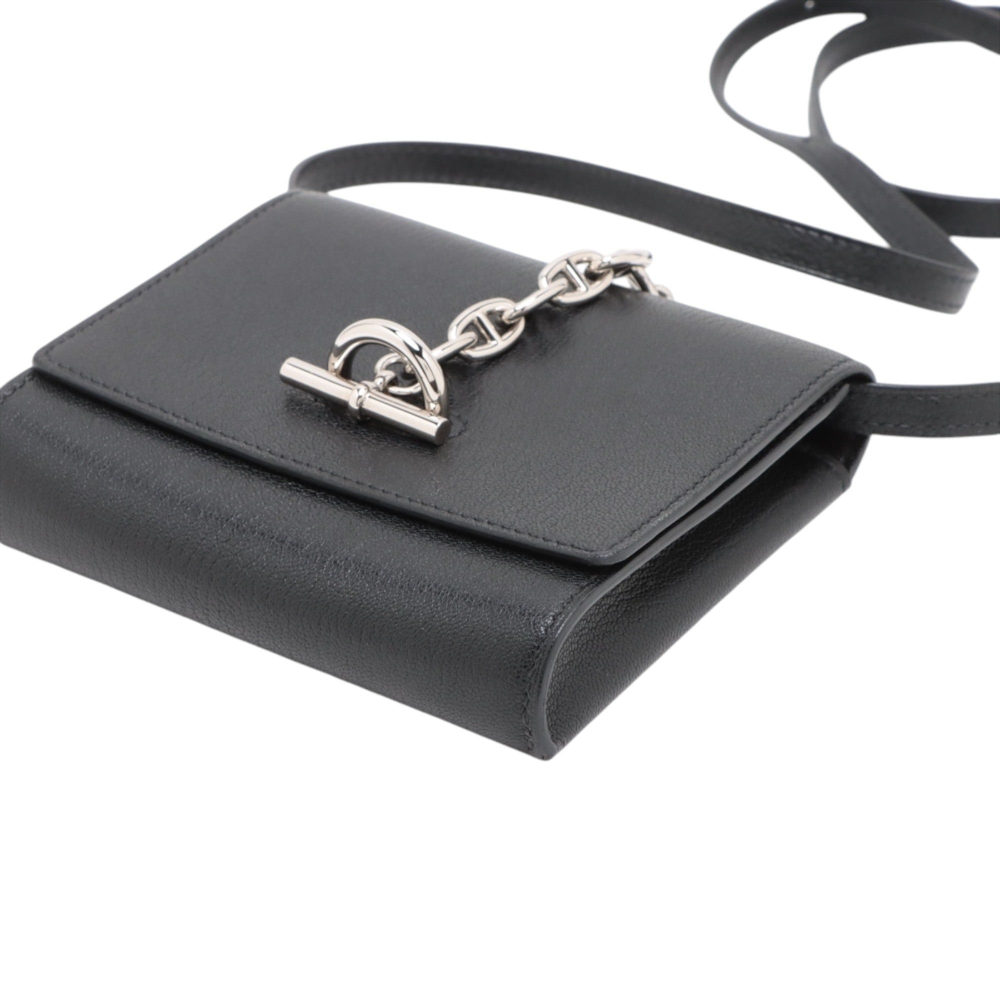 Hermes Chevre Mysore Chaine d Ancre Compact Wallet Size ONE SIZE - 4 Thumbnail