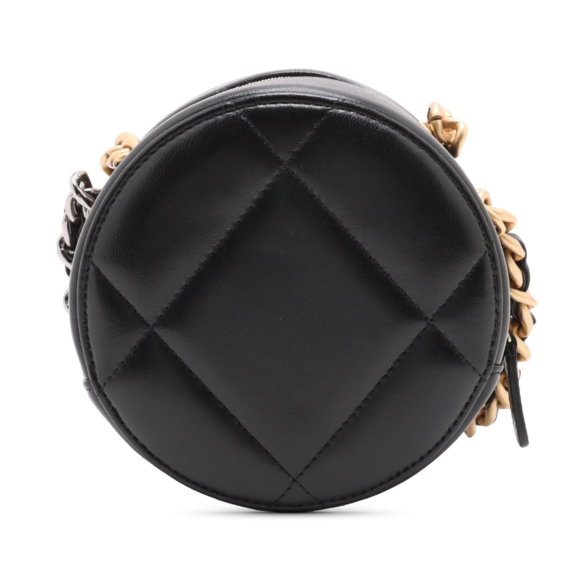 Chanel Lambskin 19 Round Clutch with Chain Size ONE SIZE - 2 Thumbnail