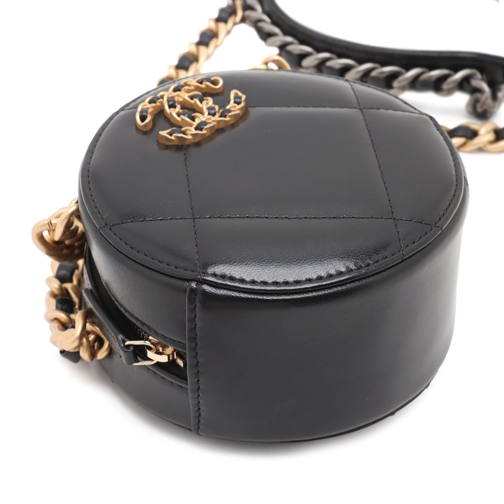 Chanel Lambskin 19 Round Clutch with Chain Size ONE SIZE - 8 Thumbnail