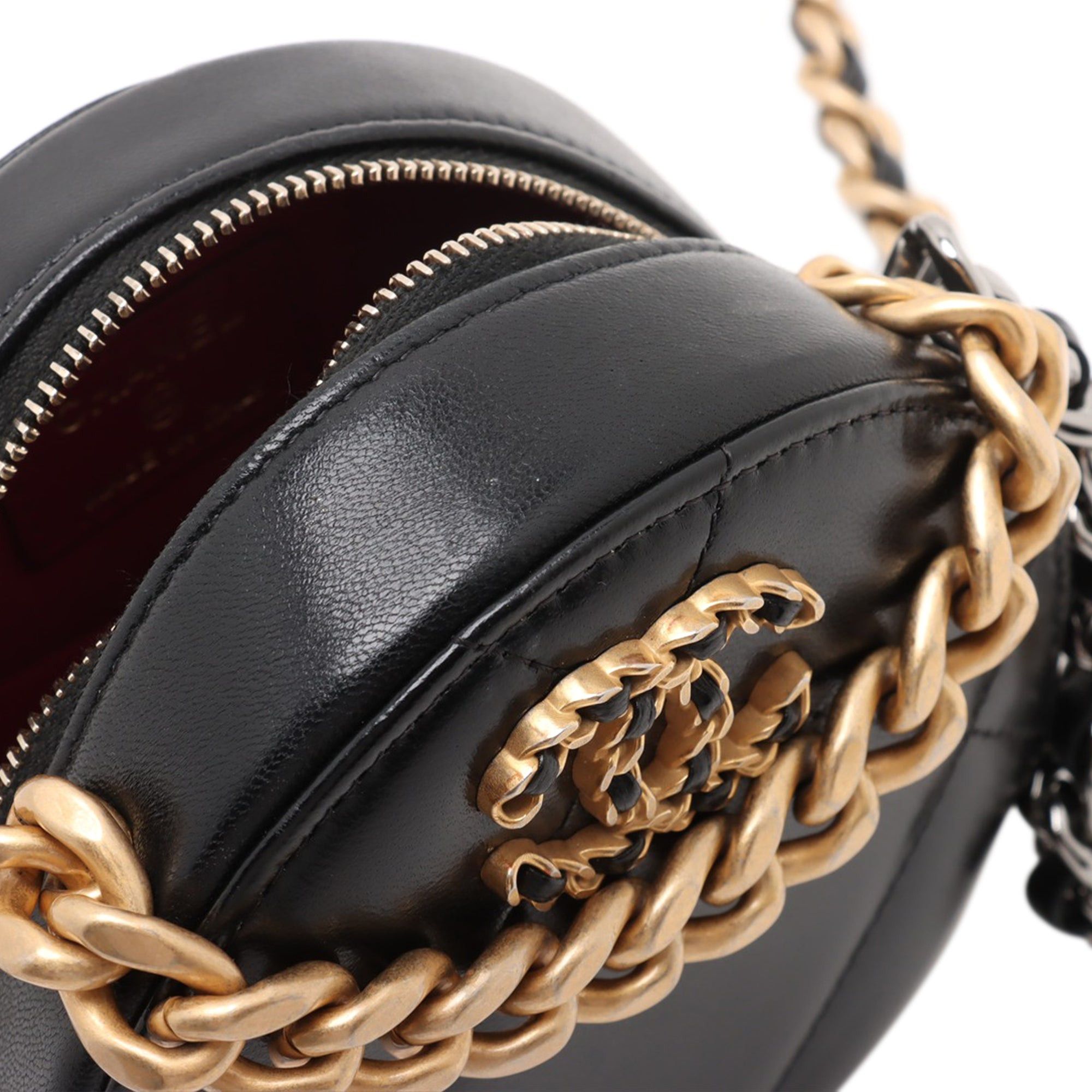 Chanel Lambskin 19 Round Clutch with Chain Size ONE SIZE - 7 Thumbnail