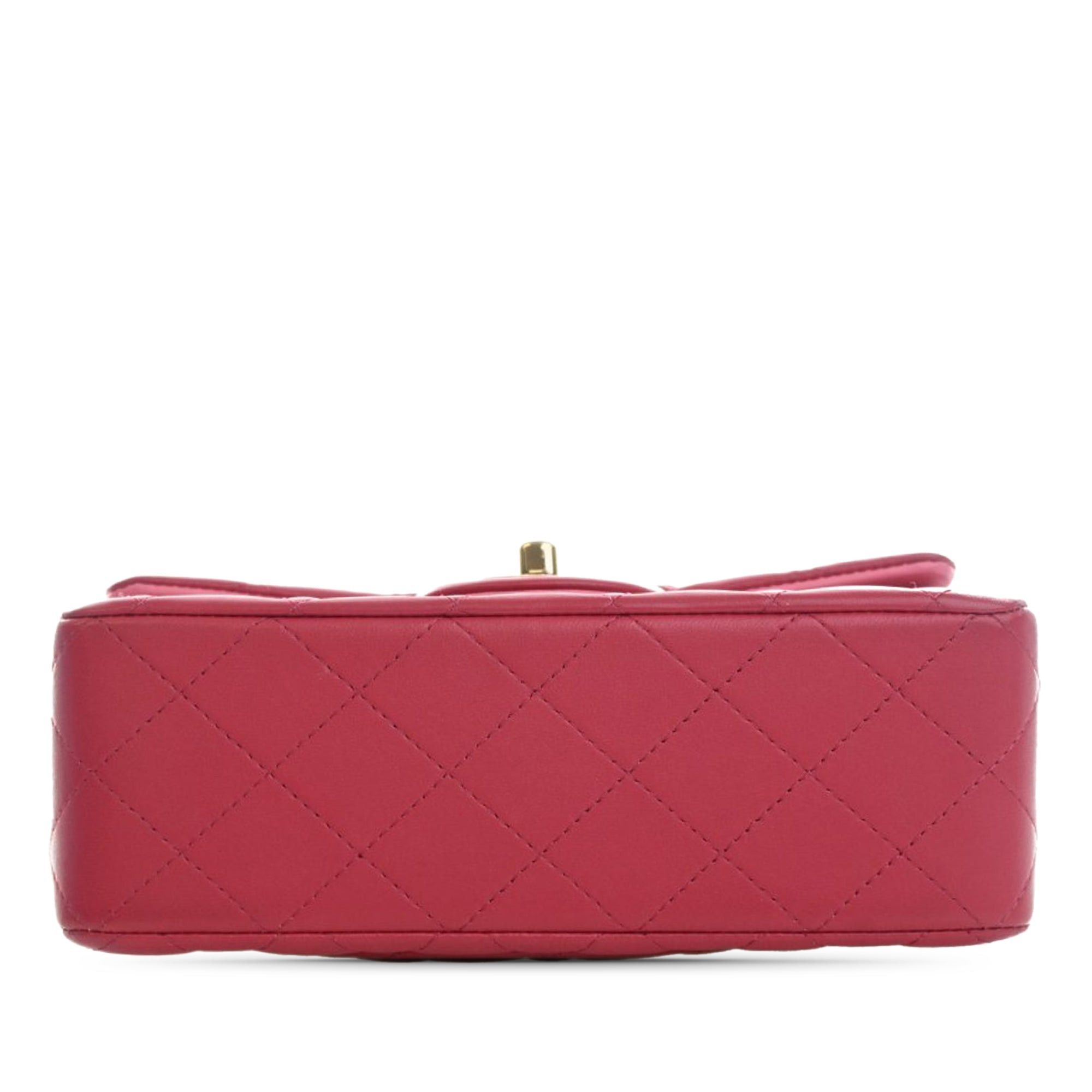 Chanel Mini Rectangular Classic Lambskin Top Handle Flap Size ONE SIZE - 3 Thumbnail