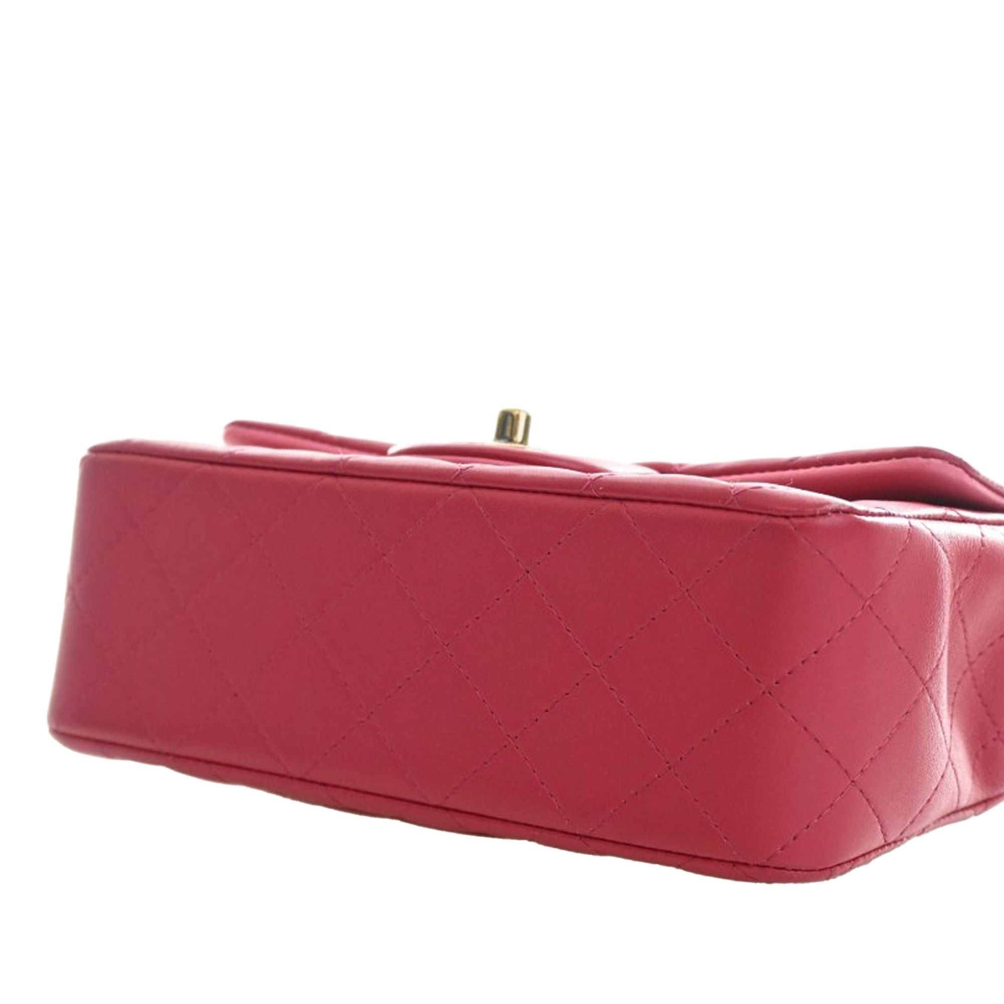Chanel Mini Rectangular Classic Lambskin Top Handle Flap Size ONE SIZE - 11 Thumbnail