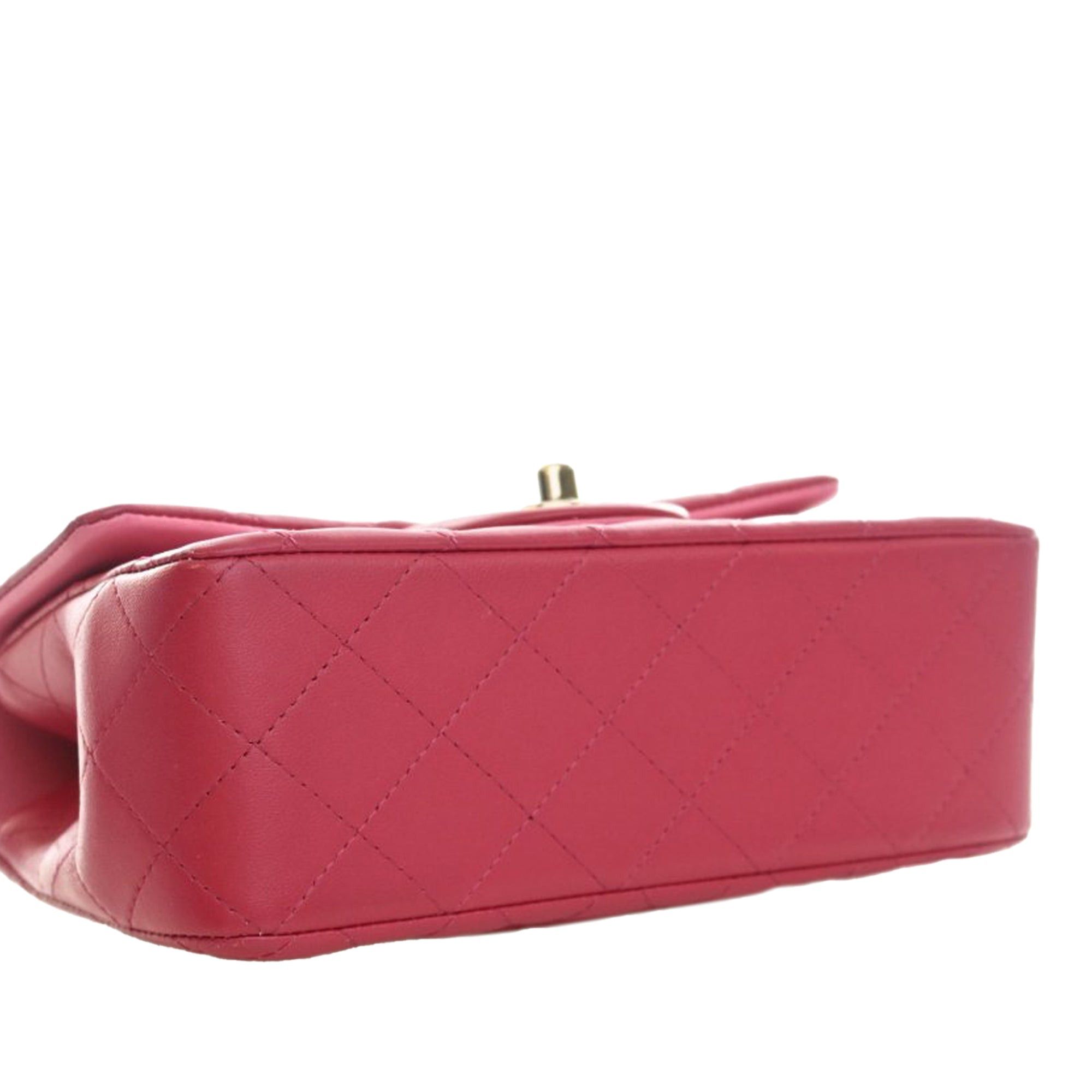 Chanel Mini Rectangular Classic Lambskin Top Handle Flap Size ONE SIZE - 12 Thumbnail