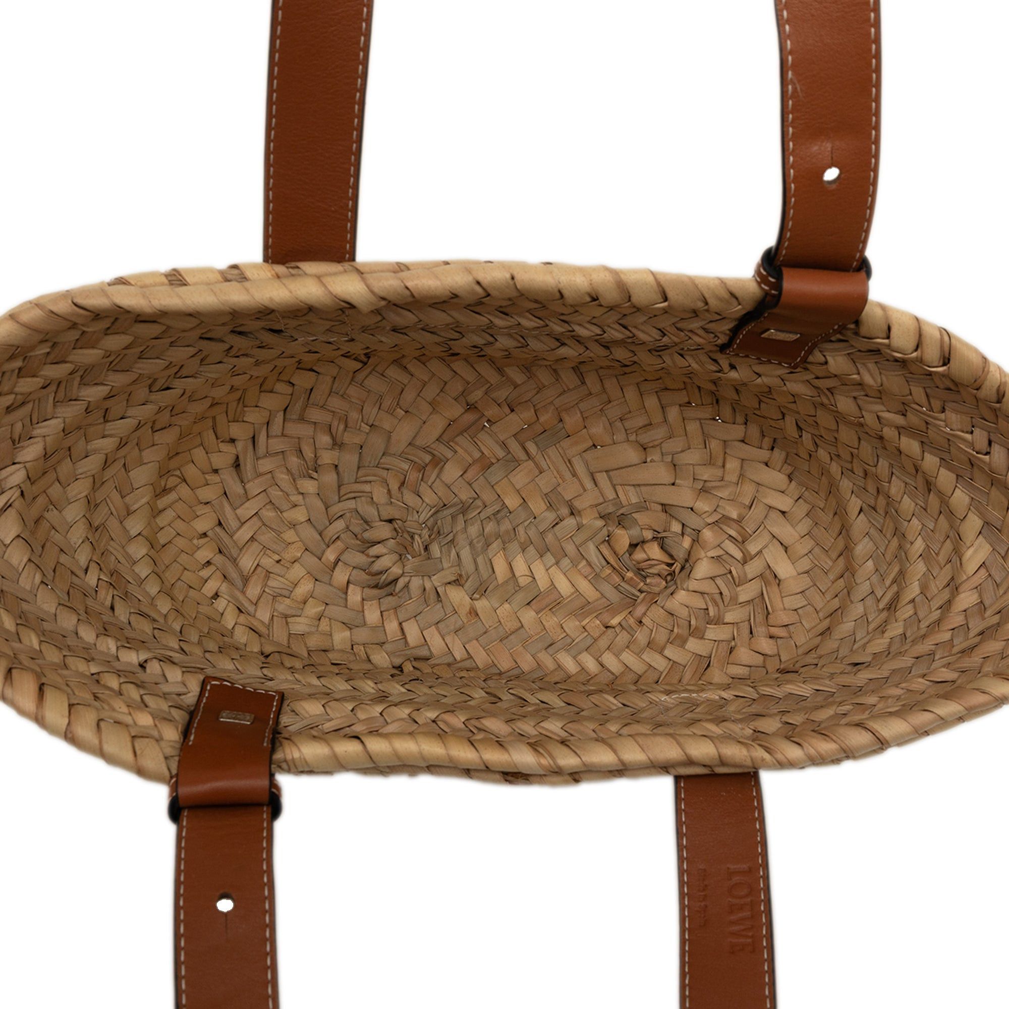 Loewe Small Raffia Anagram Basket Tote Size ONE SIZE - 4 Thumbnail