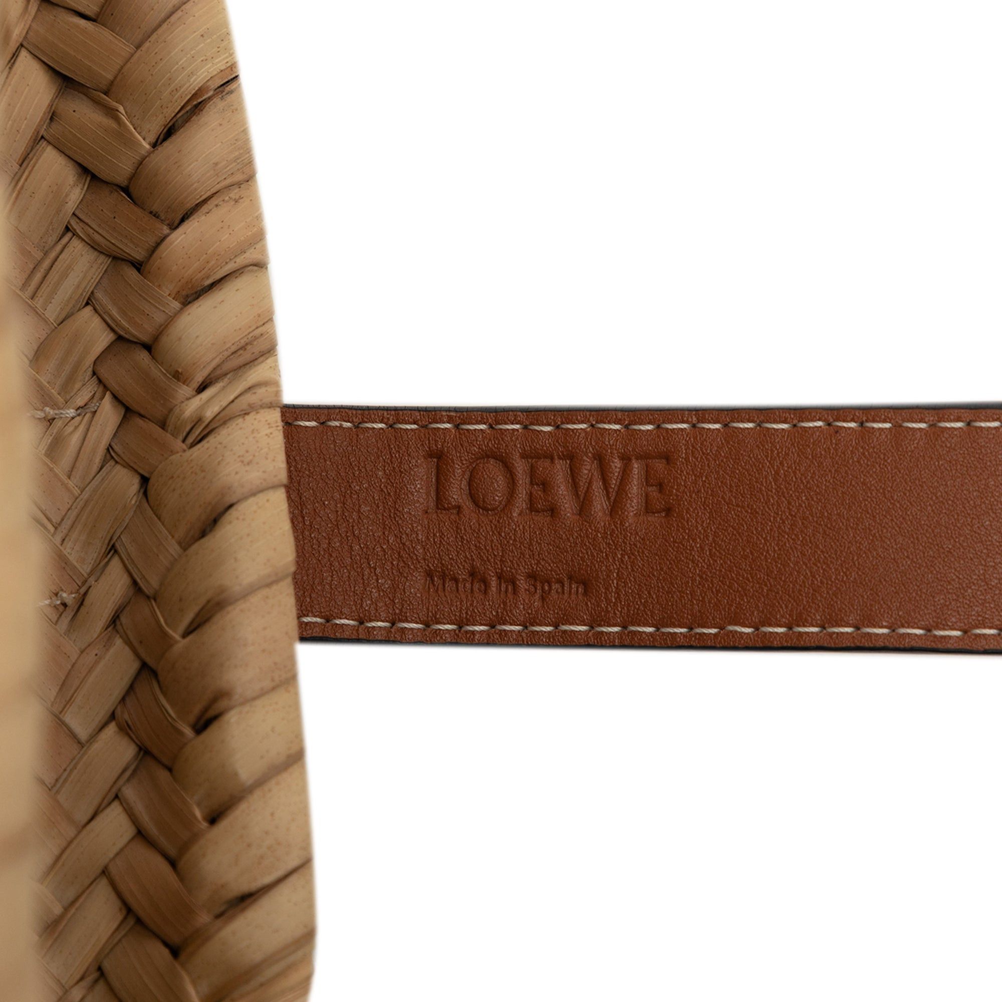 Loewe Small Raffia Anagram Basket Tote Size ONE SIZE - 5 Thumbnail