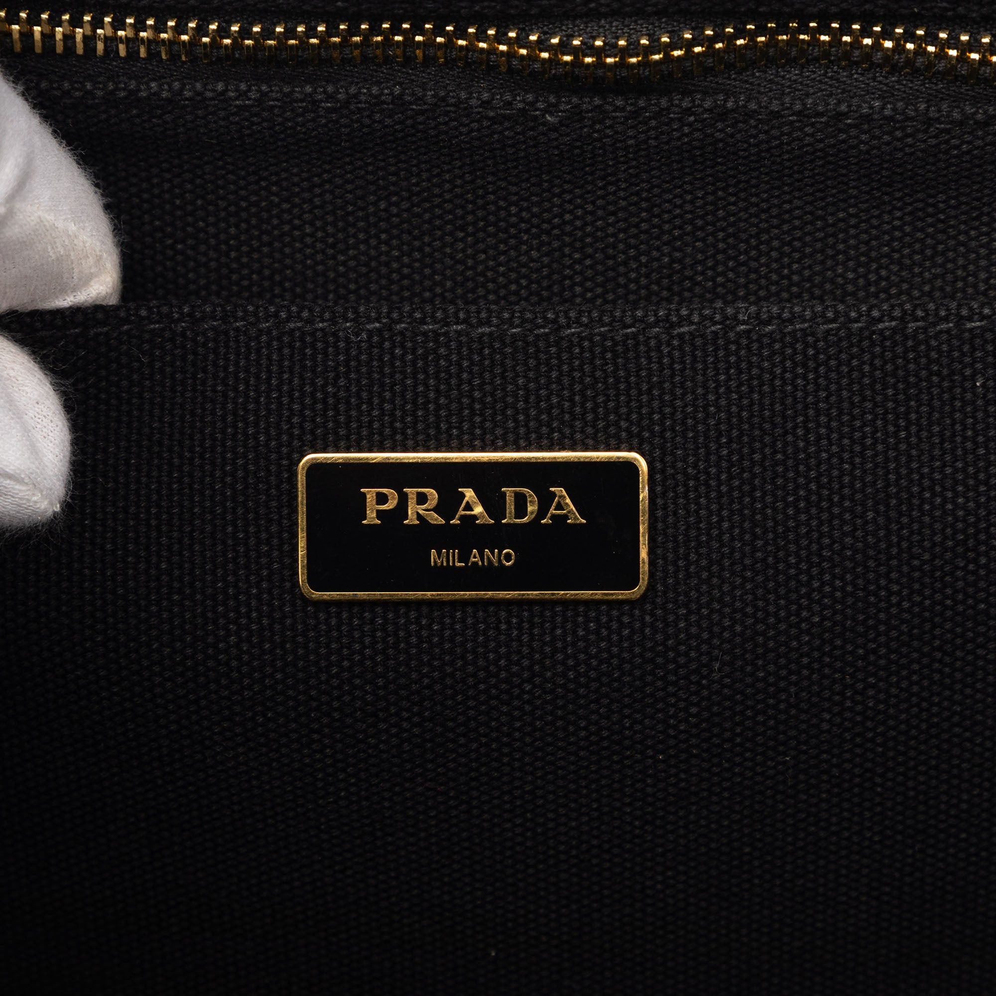 Prada Canvas Canapa Logo Satchel Size ONE SIZE - 5 Thumbnail