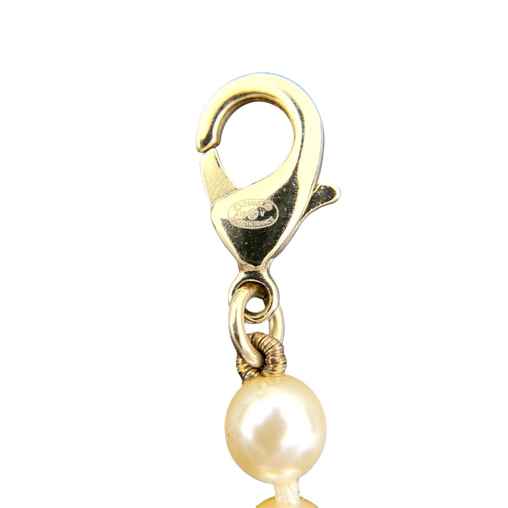Chanel Chanel Faux Pearl Rhinestone Costume Jewelry Bracelet Accessory Coco Mark GP Size ONE SIZE - 5 Thumbnail