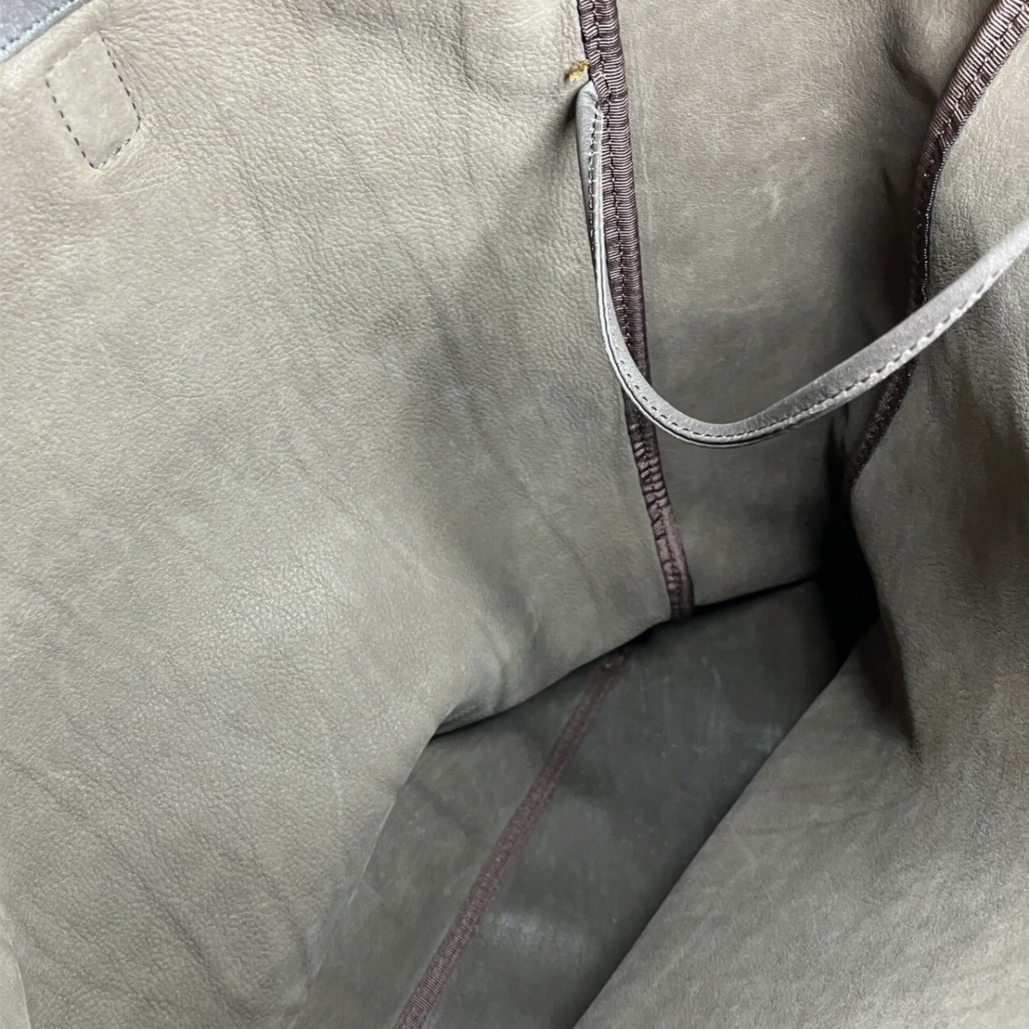Loewe Loewe tote bag, Anagram design, suede leather. Size ONE SIZE - 8 Thumbnail