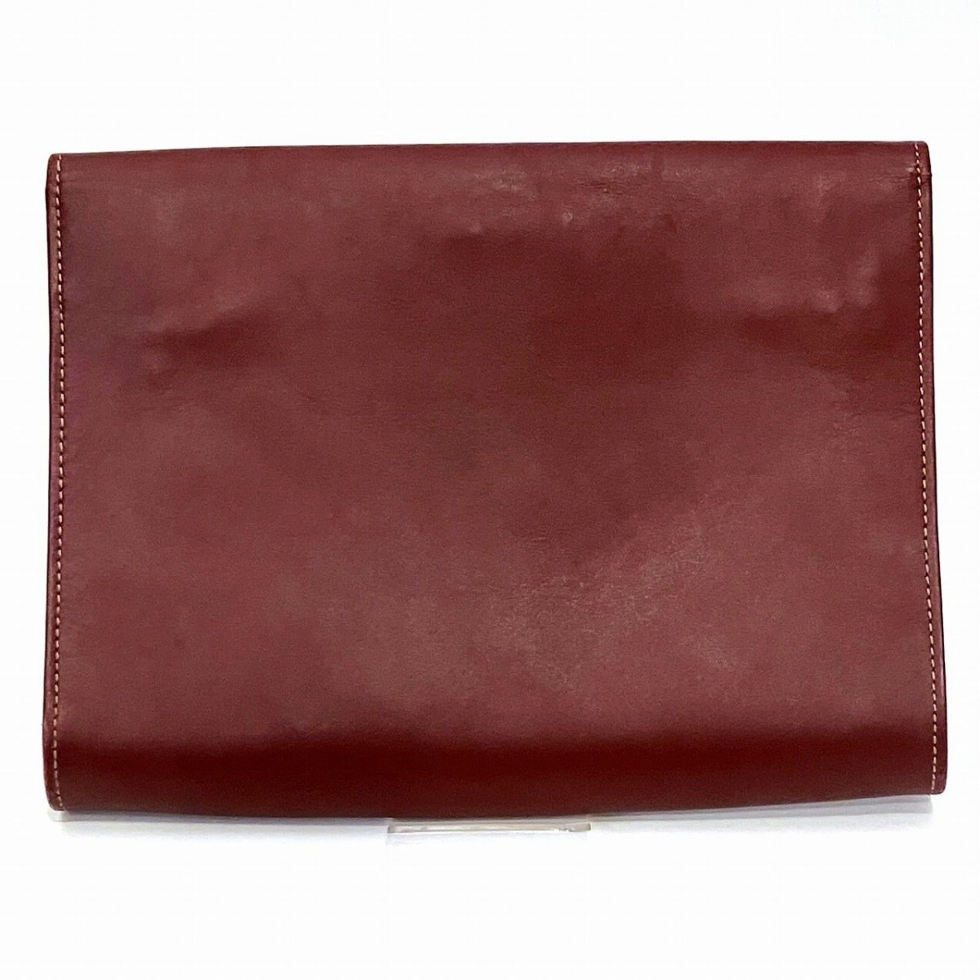 Cartier Cartier Must Leather Clutch Bag Size ONE SIZE - 2 Thumbnail