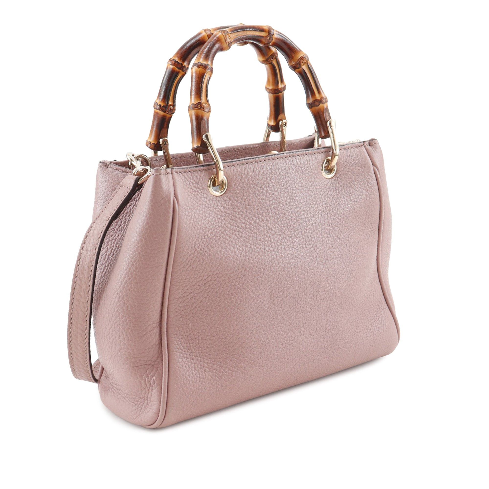 Gucci Mini Calfskin Bamboo Shopper Satchel Size ONE SIZE - 2 Thumbnail