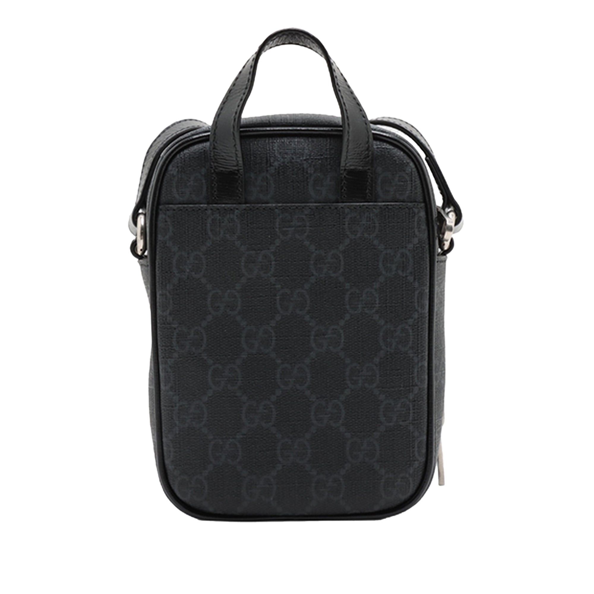 Gucci Mini GG Supreme Interlocking G Satchel Size ONE SIZE - 2 Thumbnail