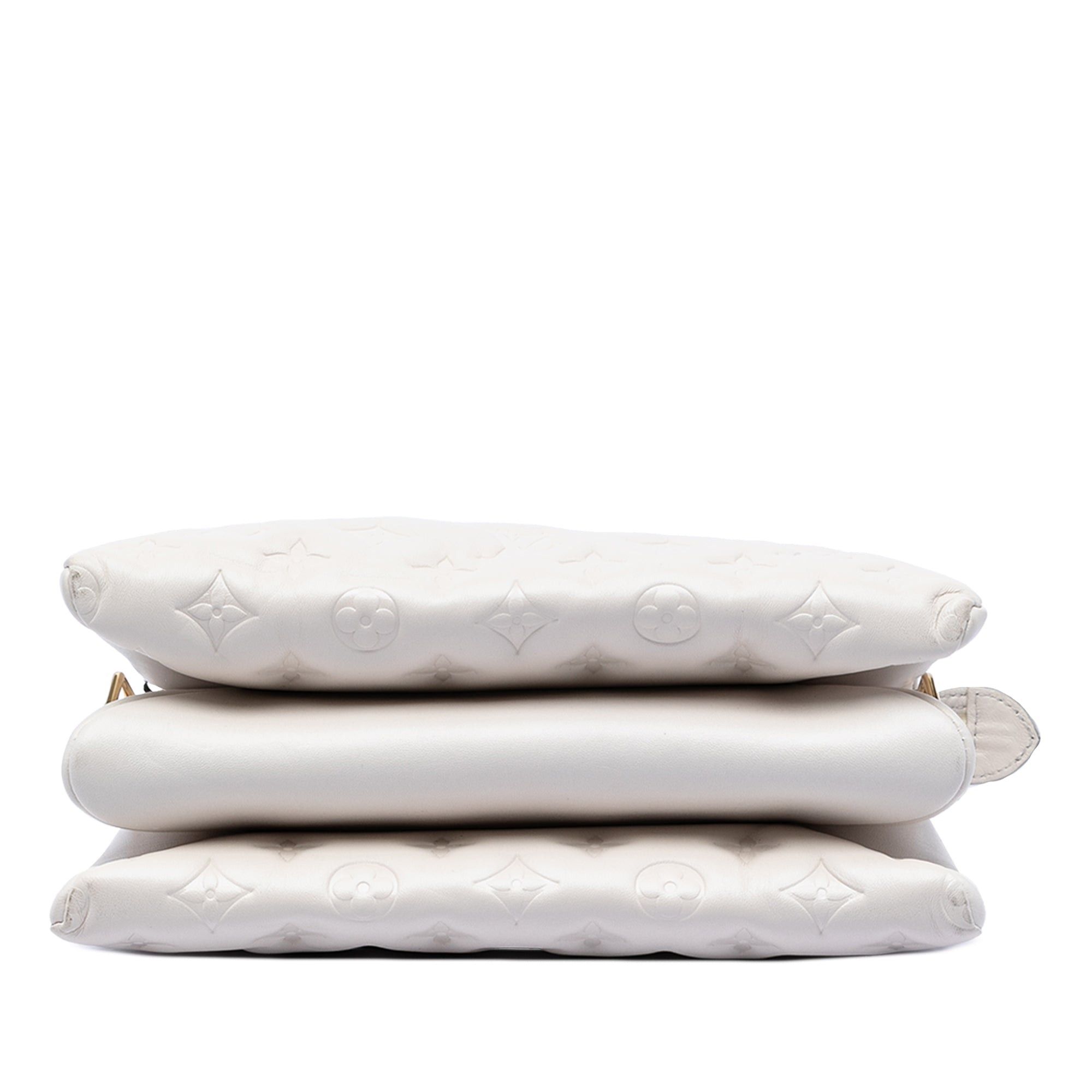 Louis Vuitton Monogram Embossed Puffy Lambskin Coussin PM Size ONE SIZE - 3 Thumbnail