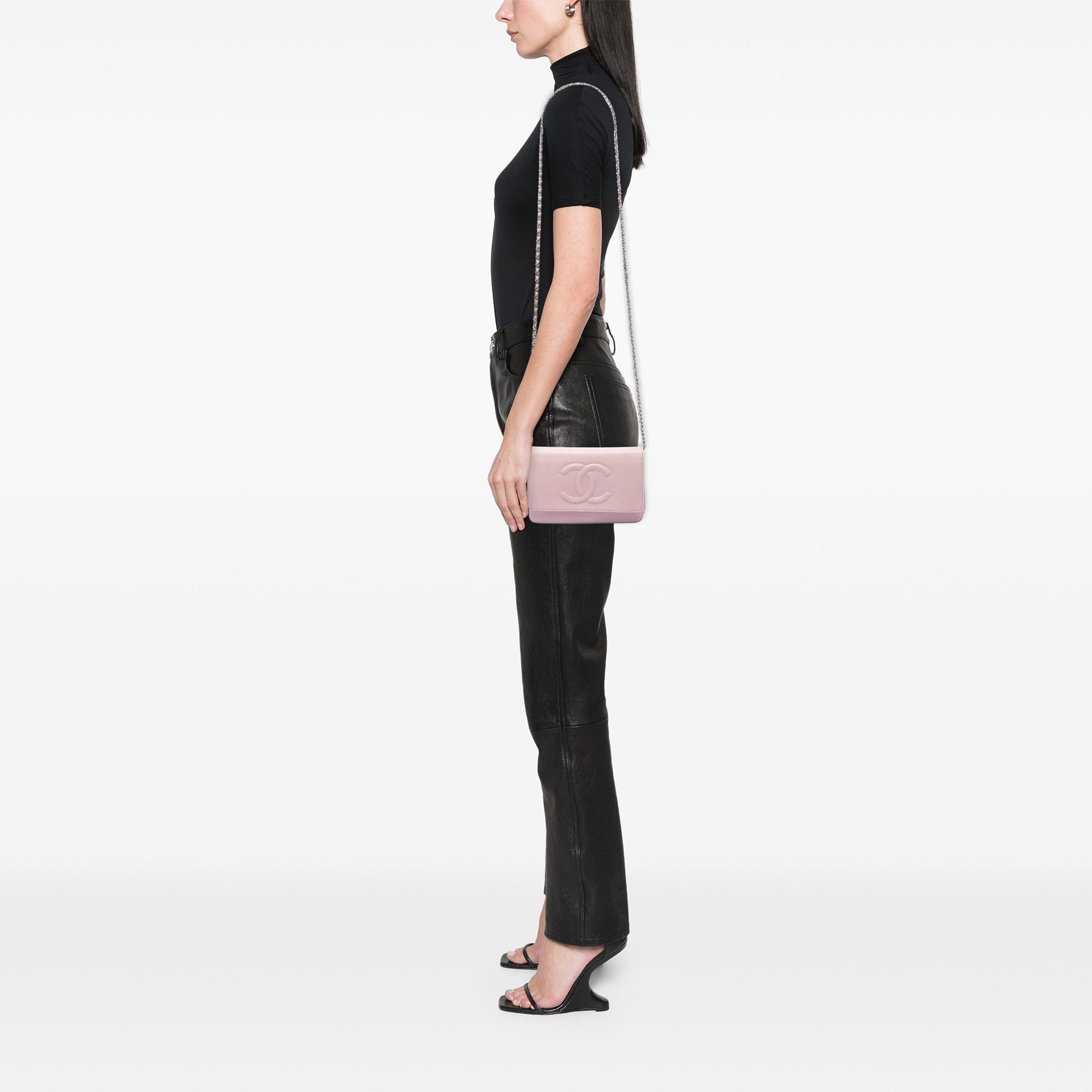 Chanel CC Caviar Wallet On Chain Size ONE SIZE - 6 Thumbnail
