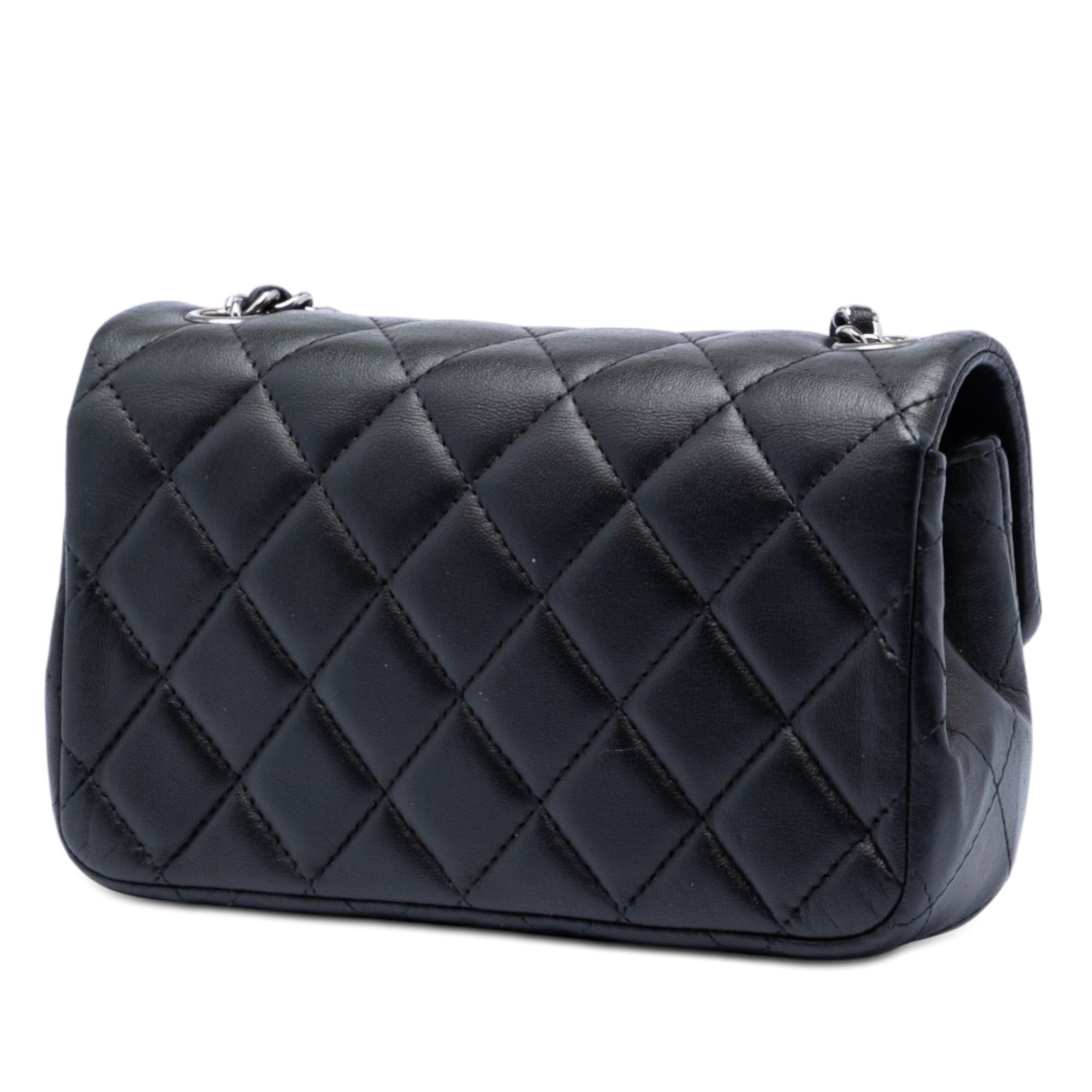 Chanel Extra Mini Rectangular Quilted Lambskin Flap Size ONE SIZE - 2 Thumbnail