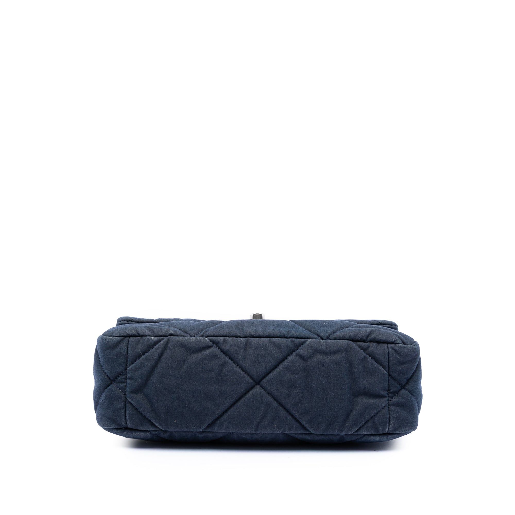 Chanel Medium Quilted Jersey 19 Flap Size ONE SIZE - 3 Thumbnail