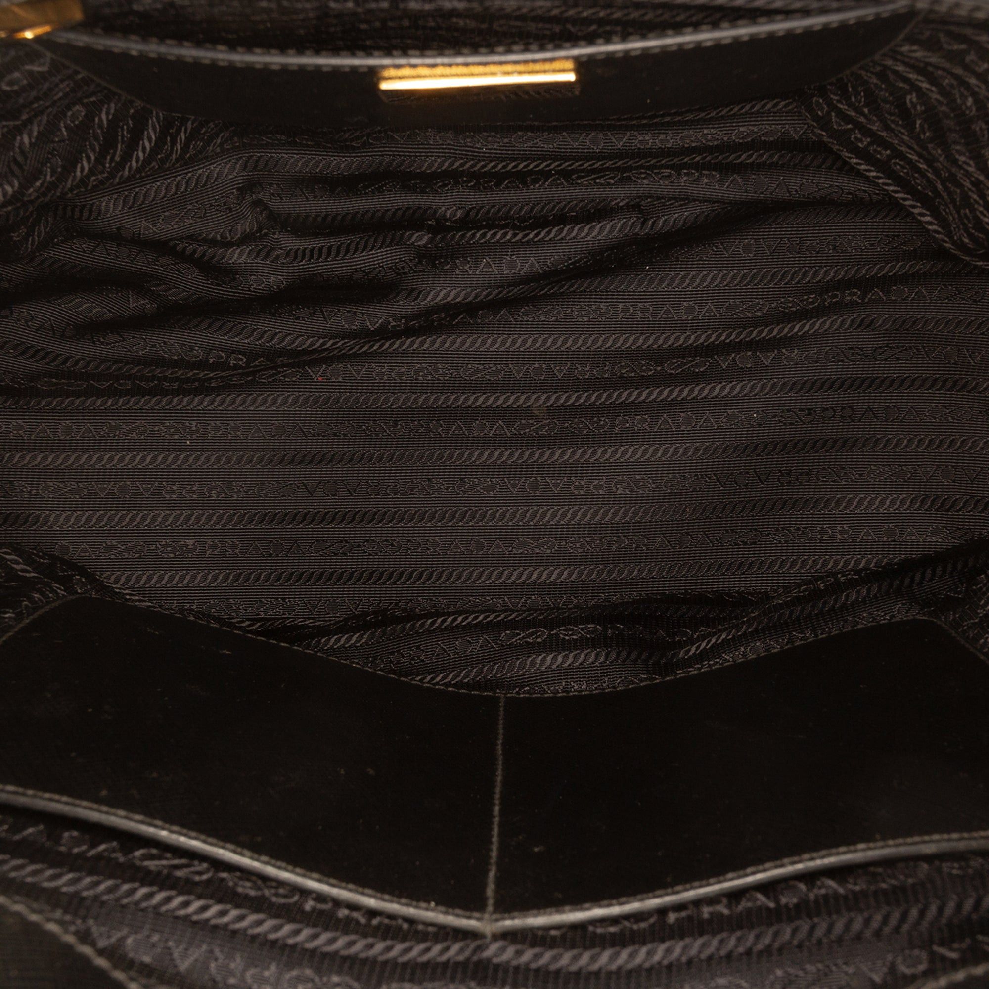 Prada Medium Saffiano Lux Galleria Double Zip Satchel Size ONE SIZE - 4 Thumbnail