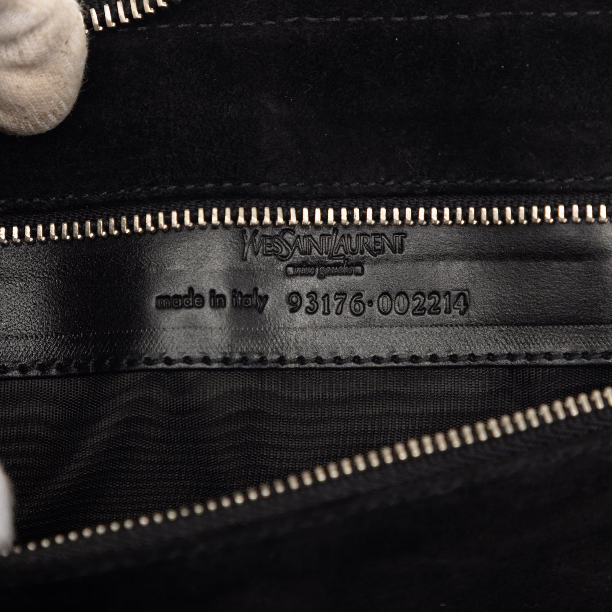 Saint Laurent Paris Leather Clutch Size ONE SIZE - 5 Thumbnail