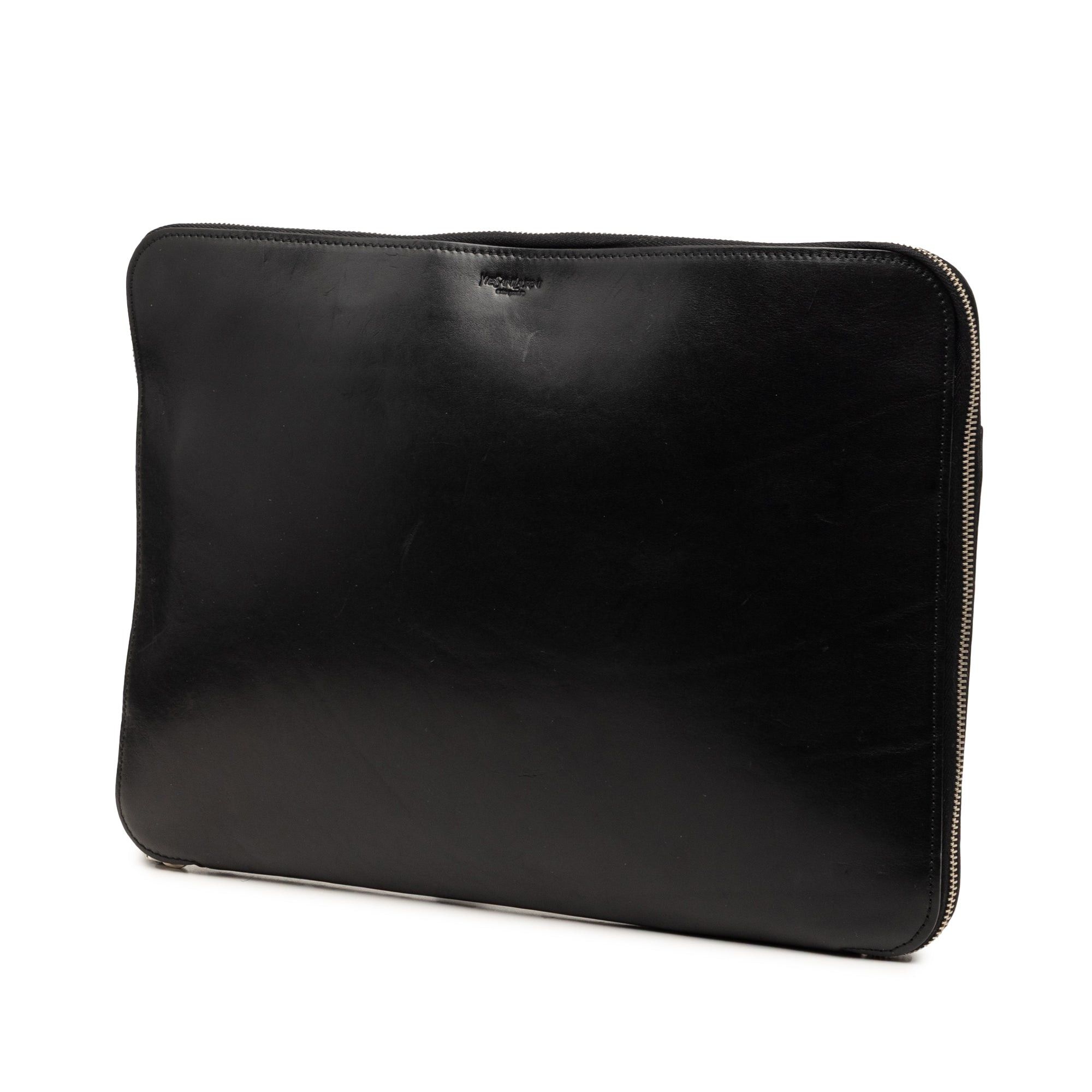 Saint Laurent Paris Leather Clutch Size ONE SIZE - 2 Thumbnail