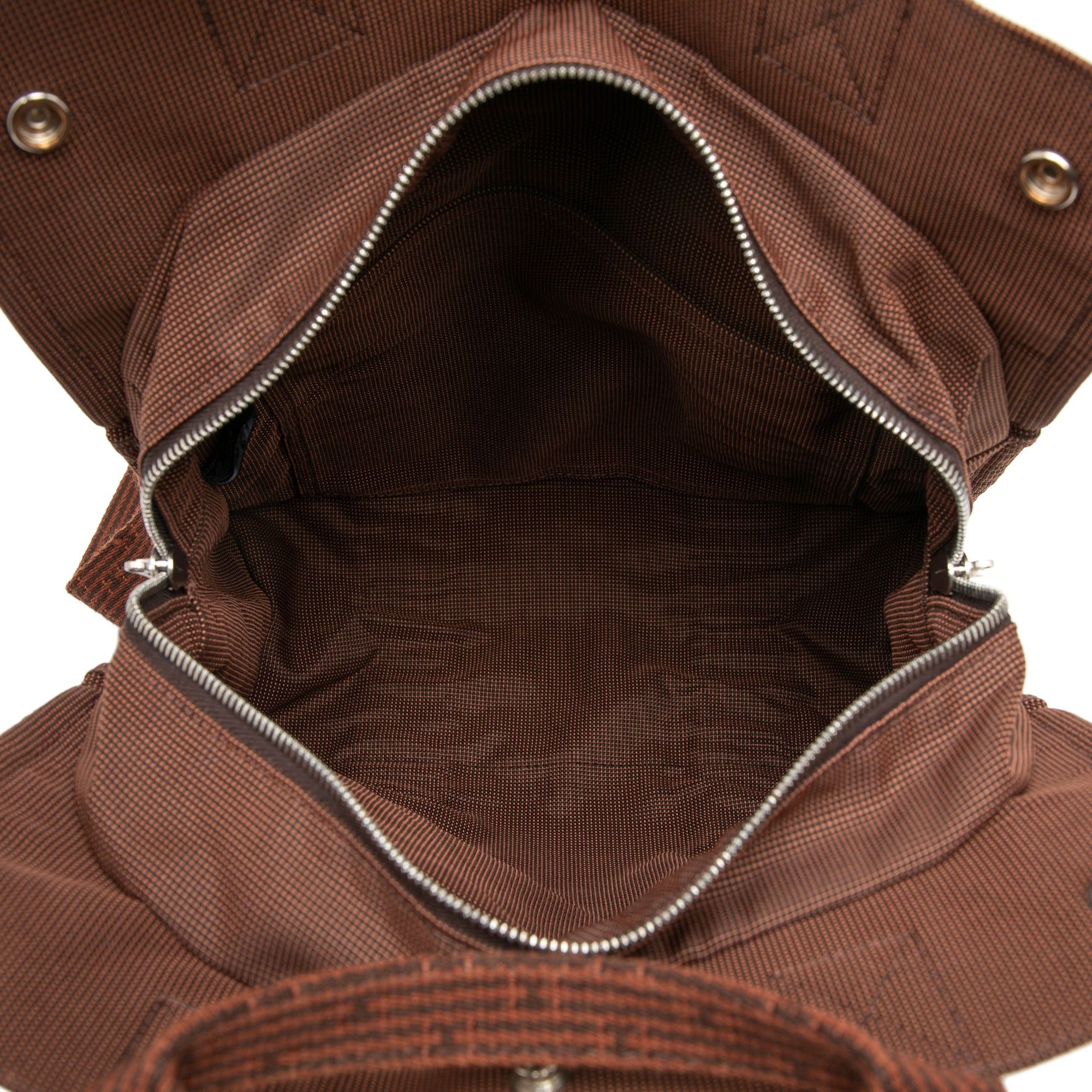 Hermes Canvas Herline Backpack MM Size ONE SIZE - 4 Thumbnail