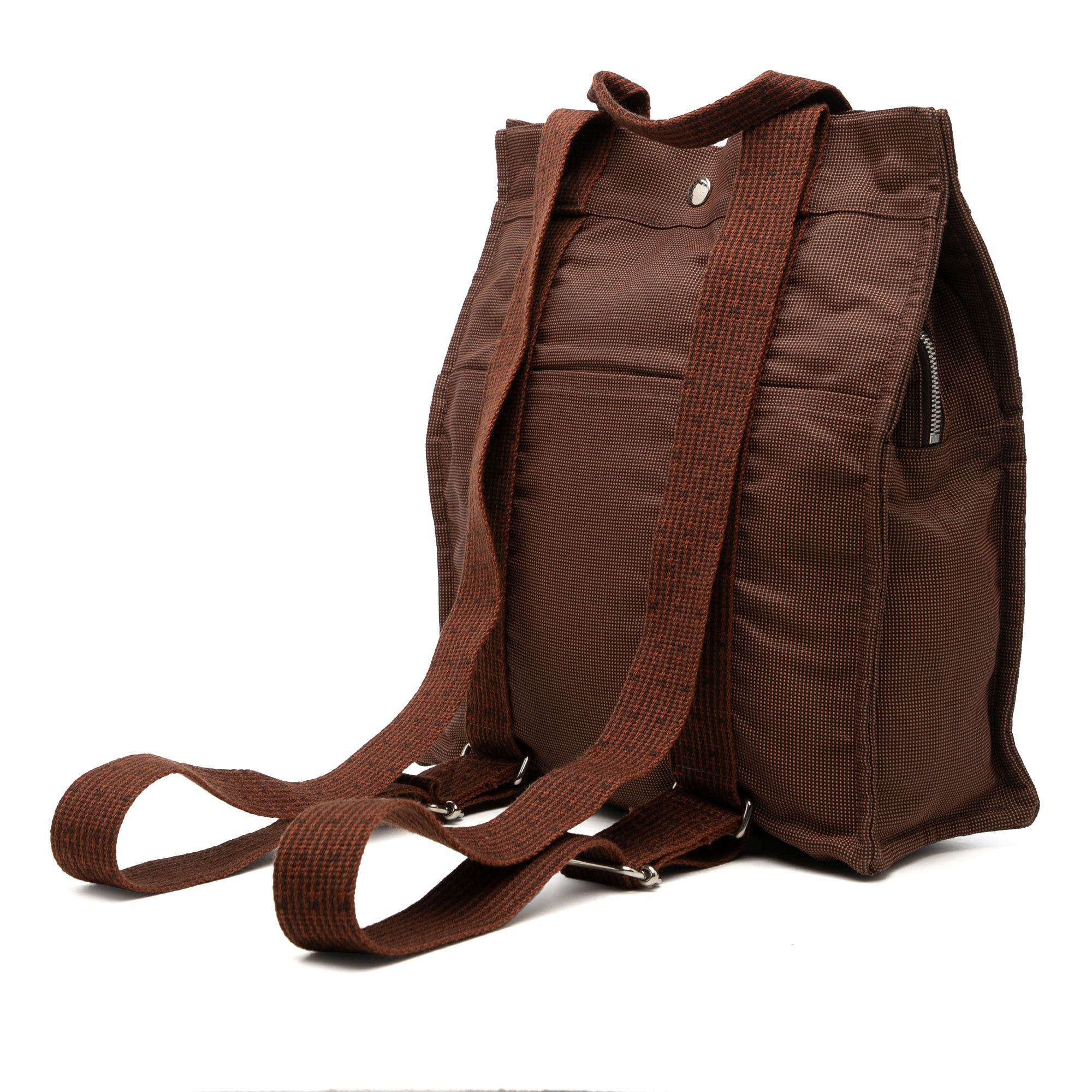 Hermes Canvas Herline Backpack MM Size ONE SIZE - 2 Thumbnail