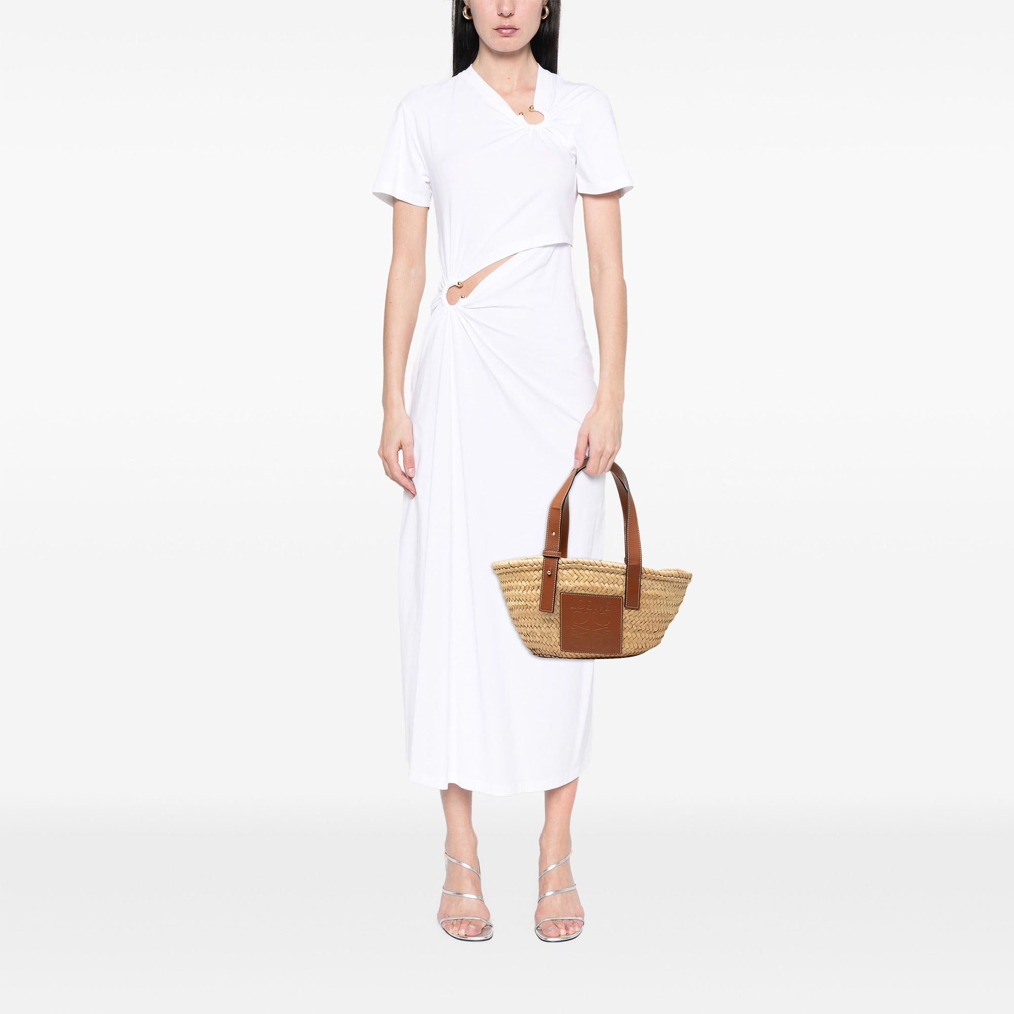 Loewe Small Raffia Anagram Basket Tote Size ONE SIZE - 7 Thumbnail