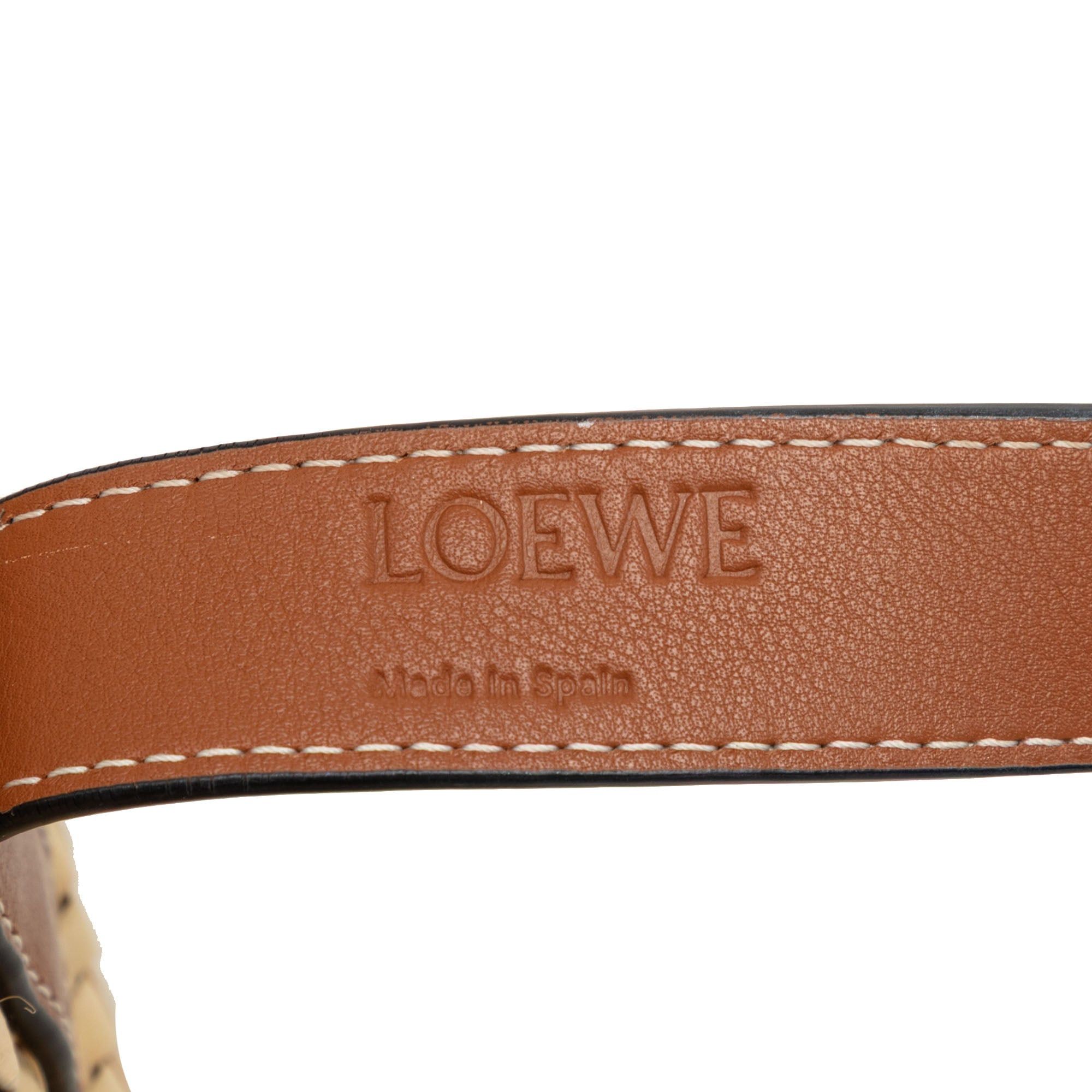 Loewe Small Raffia Anagram Basket Tote Size ONE SIZE - 6 Thumbnail
