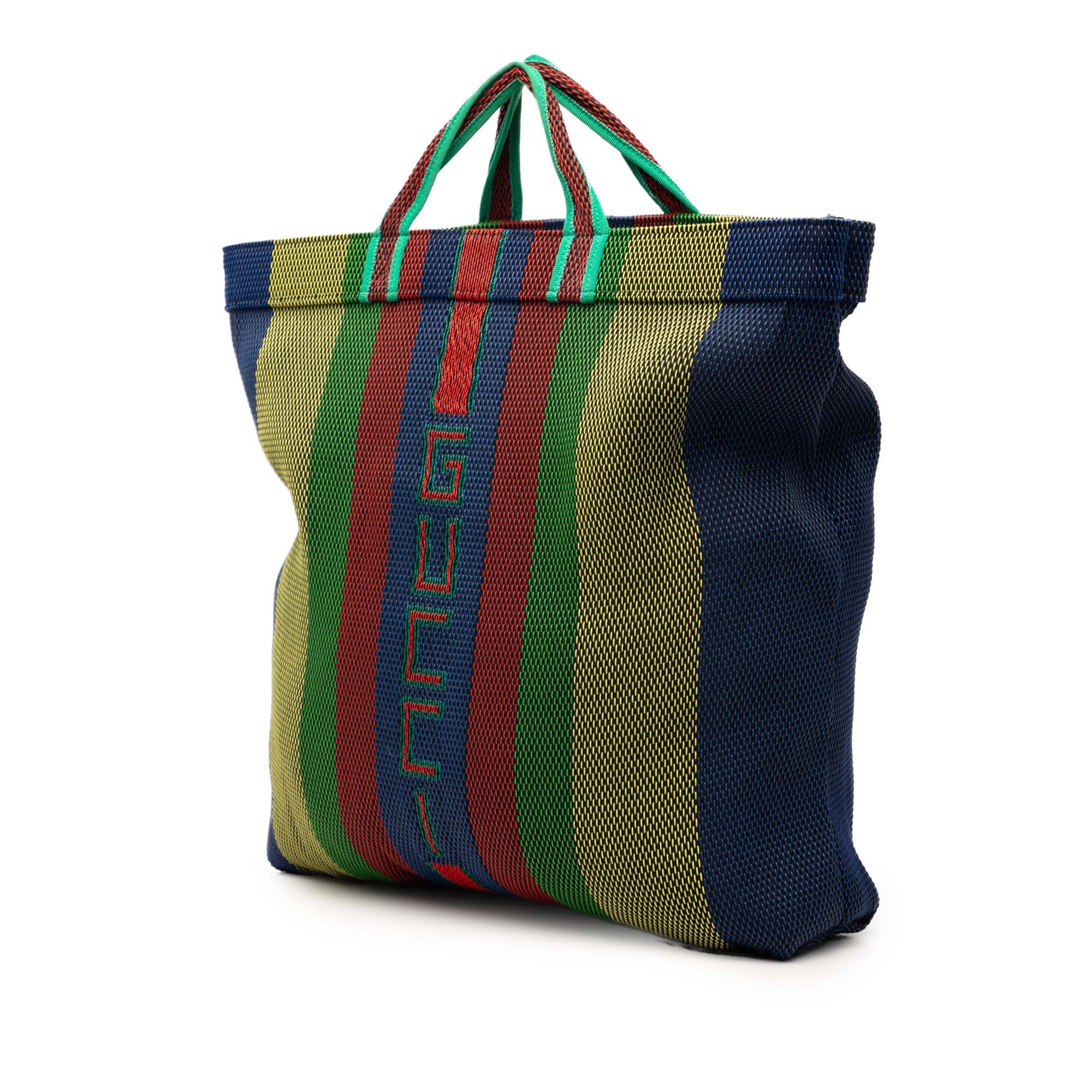 Gucci Woven Rubber Web Logo Tote Size ONE SIZE - 2 Thumbnail