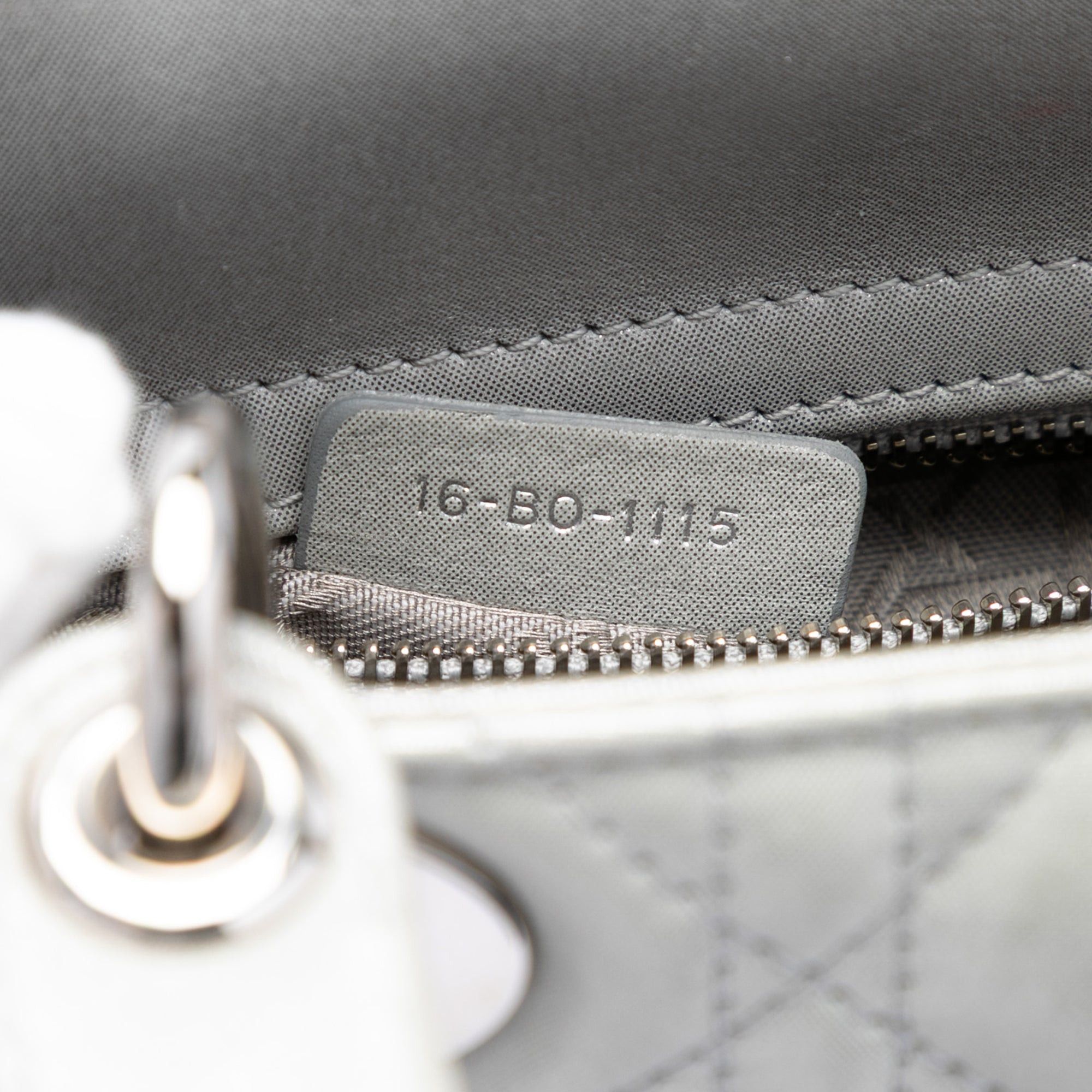 Dior Mini Iridescent Lambskin Cannage Lady Dior Size ONE SIZE - 6 Thumbnail