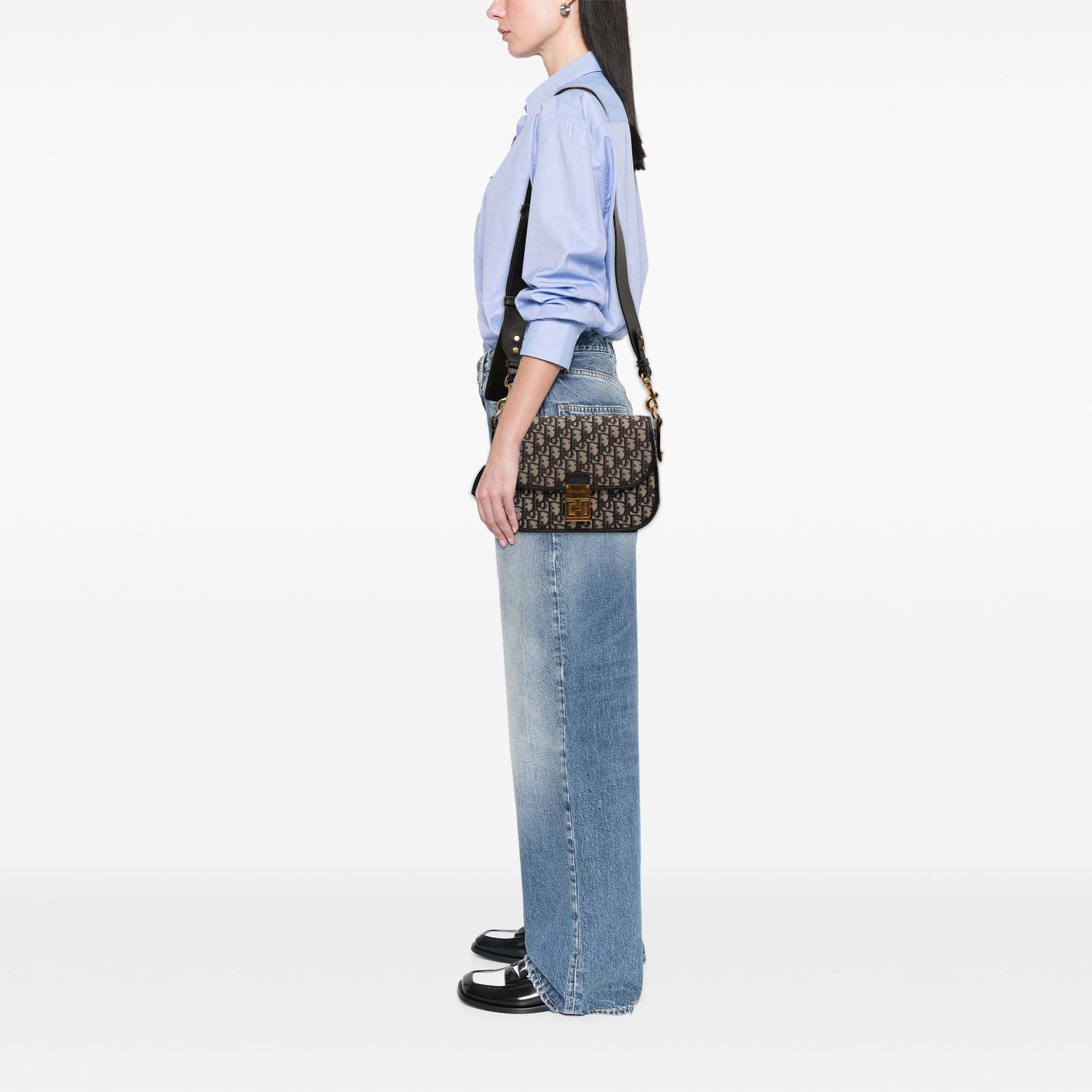 Dior Oblique Canvas Flap Crossbody Size ONE SIZE - 7 Thumbnail