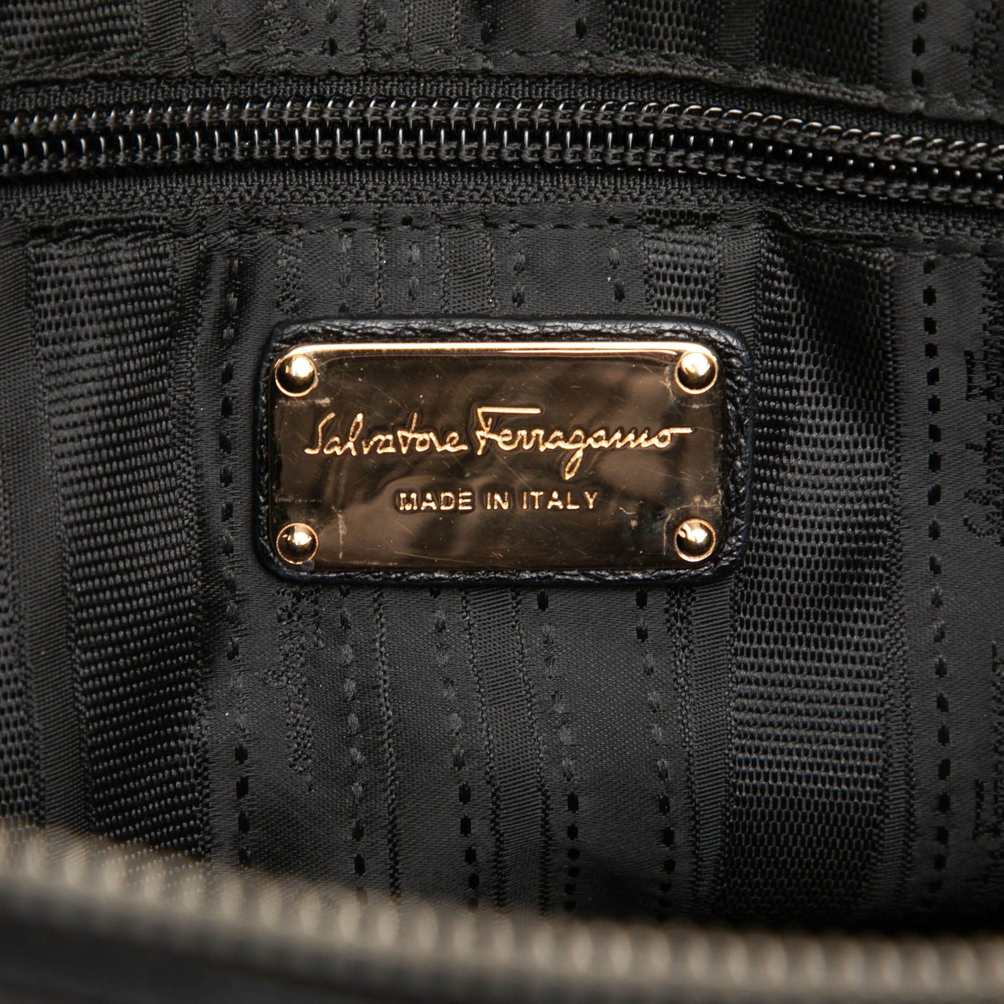 Salvatore Ferragamo Buffalo Leather Fanya Chain Tote Size ONE SIZE - 5 Thumbnail