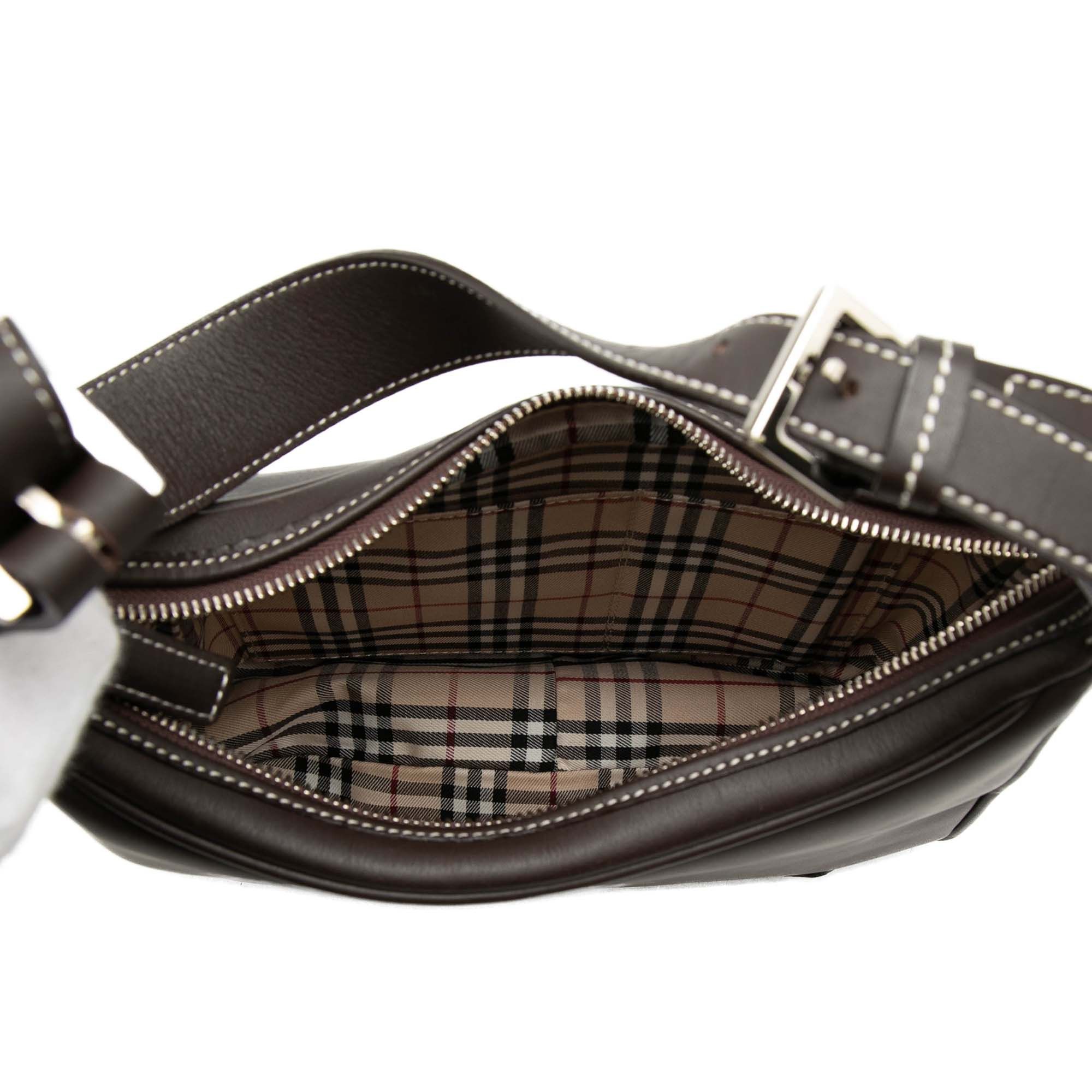 Burberry Leather Shoulder Bag Size ONE SIZE - 4 Thumbnail