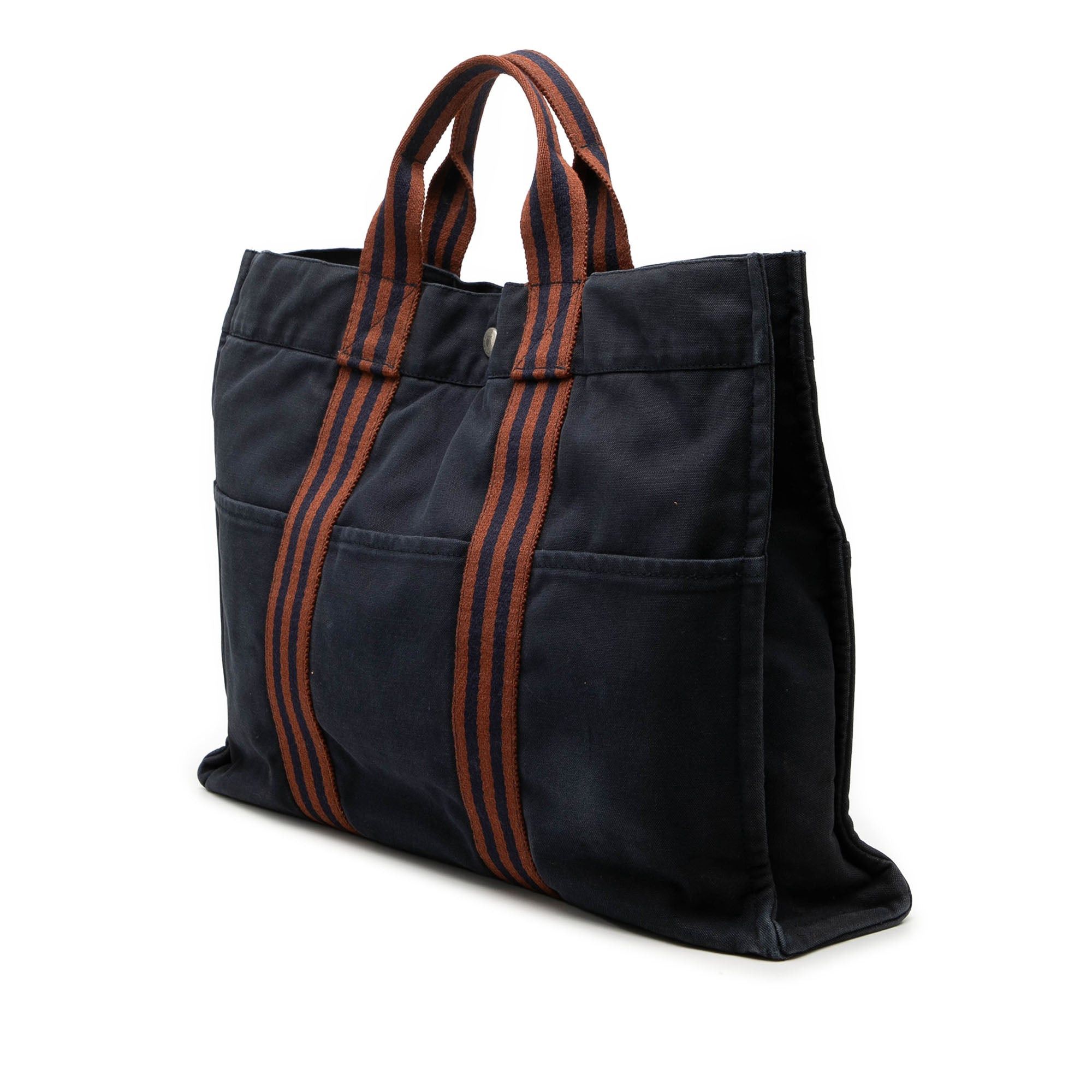 Hermes Canvas Fourre Tout MM Size ONE SIZE - 2 Thumbnail