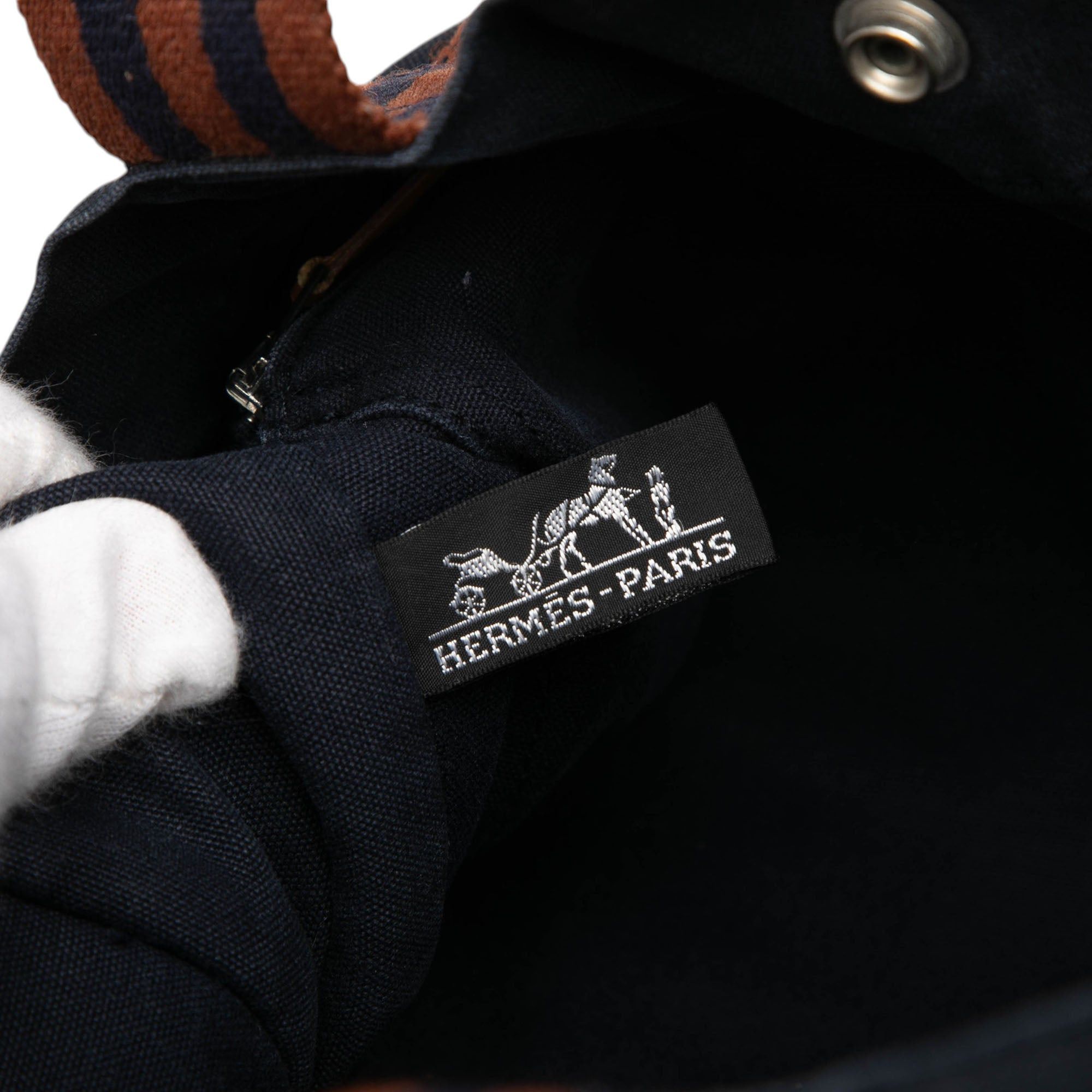 Hermes Canvas Fourre Tout MM Size ONE SIZE - 5 Thumbnail